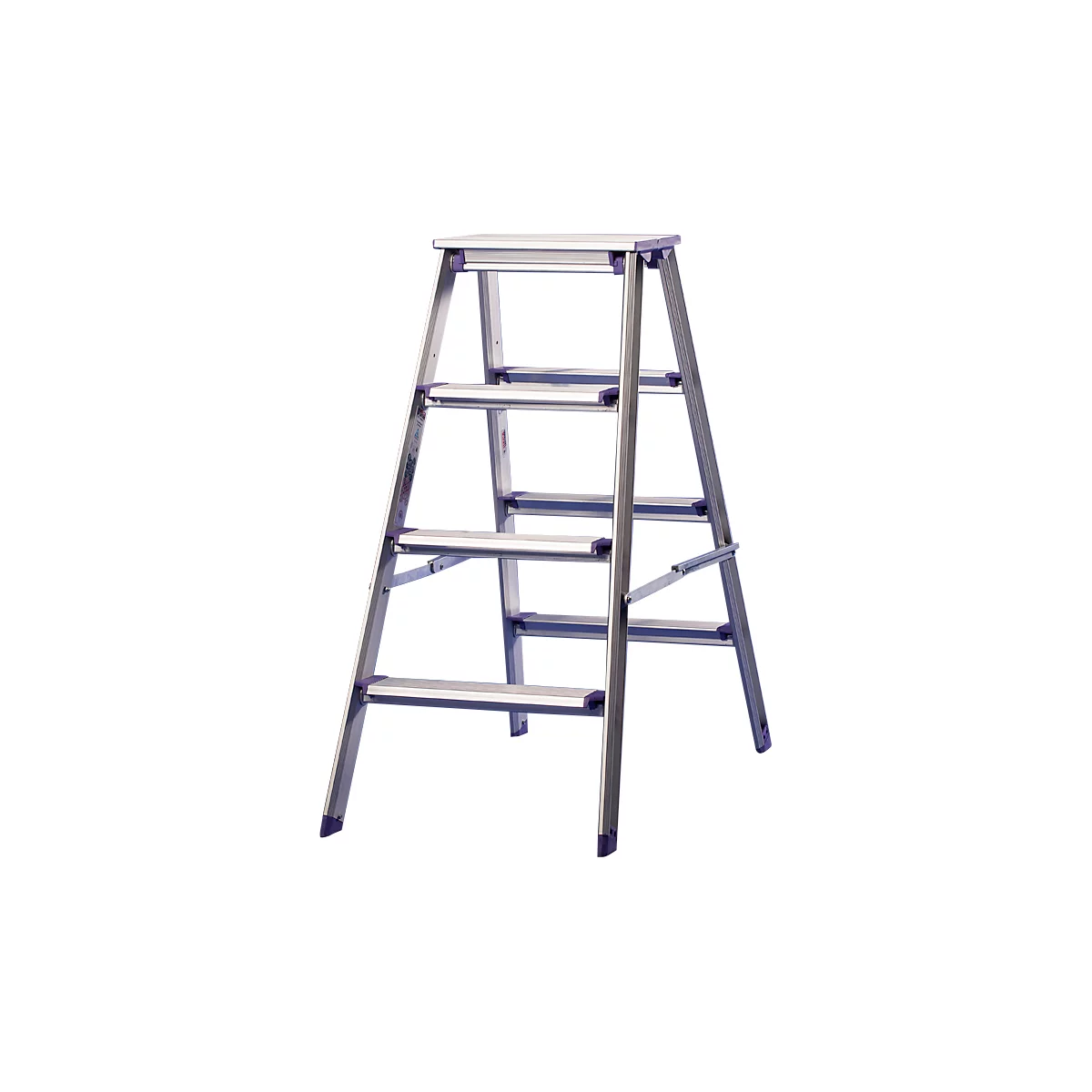 Dubbele trapladder Lila-serie, 4 treden