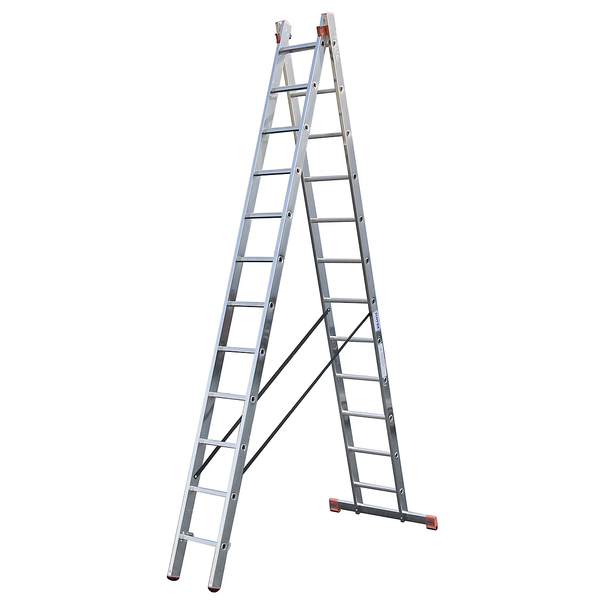DUBILO multifunctionele ladder, 2 x 12 sporten