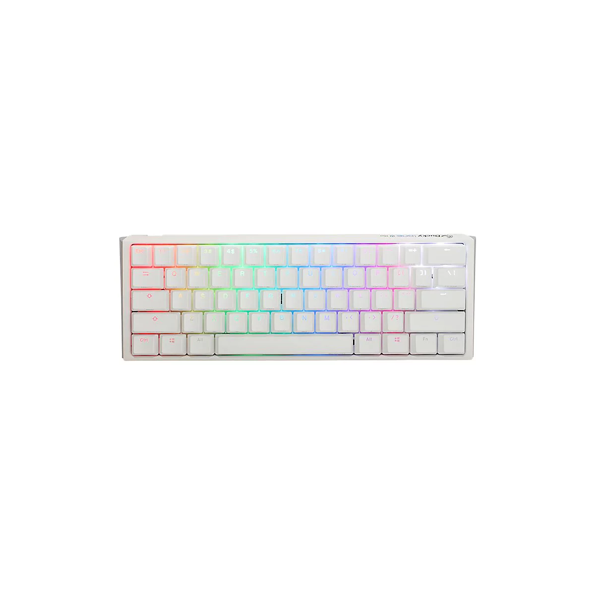 Ducky One 3 Mini - Tastatur - Hintergrundbeleuchtung - USB-C - QWERTY - Deutsch