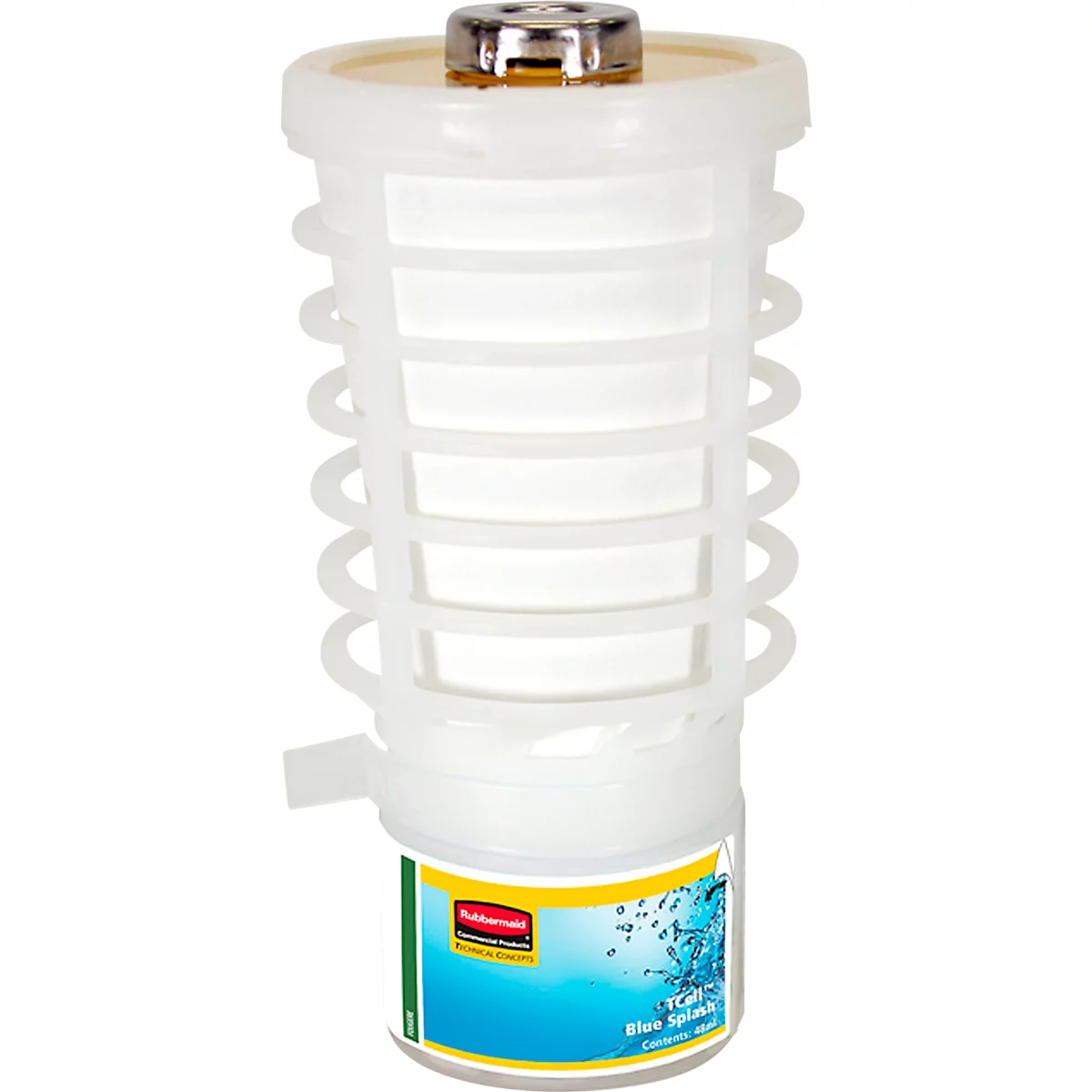 Duftspender Nachfüllset Rubbermaid TCell 1.0, 6 Lufterfrischer pro Packung, Blue Splash