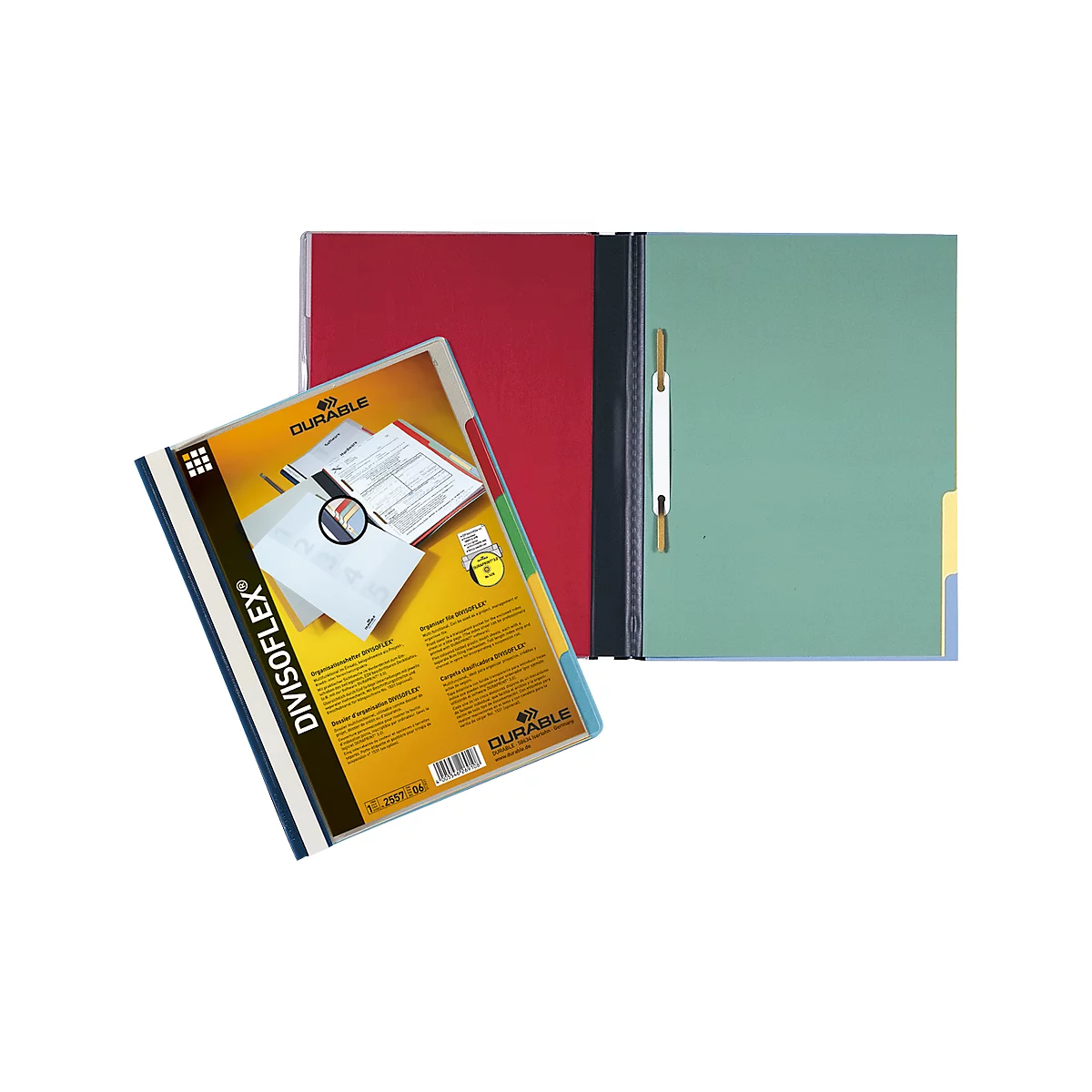 DURABLE Divisoflex organisatiemappen, A4, 5 stuks