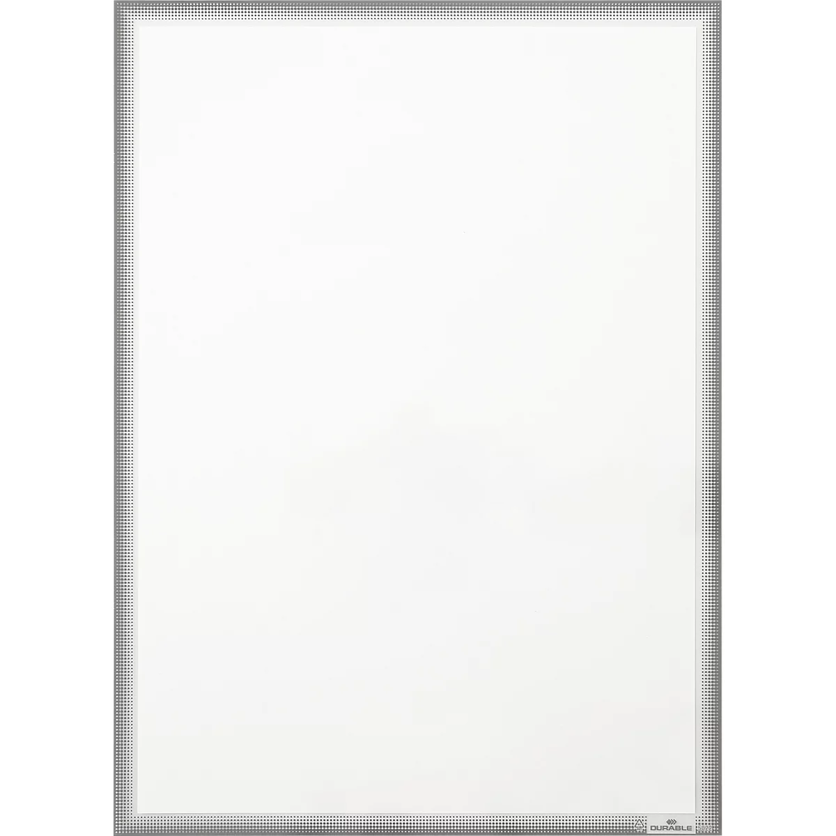 Durable Dokumententasche, A3 Hoch- und Querformat, speziell für gewölbte Glasflächen, statisch haftend, UV-beständig, PVC/PET, anthrazitgrau, 5 Stück