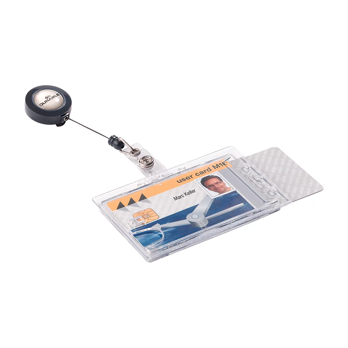 Durable Doppelbox mit Ausweishalter