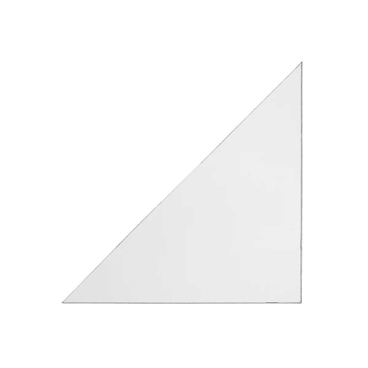 DURABLE driehoekige hoesjes, zelfklevend, 100 x 100 mm, 100 stuks