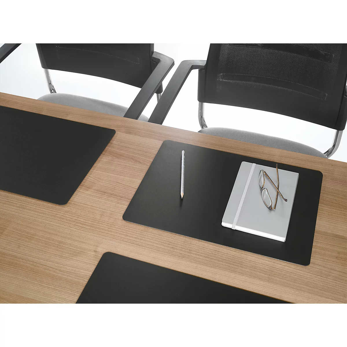 DURABLE Duraglas® Schreibunterlage für Konferenzräume, Leder