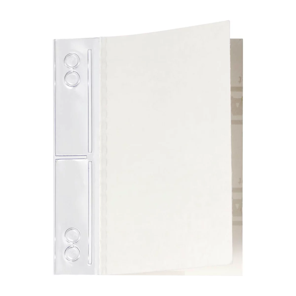 DURABLE Filefix® maxi, PVC, selbstklebend, 50 Stück, transparent