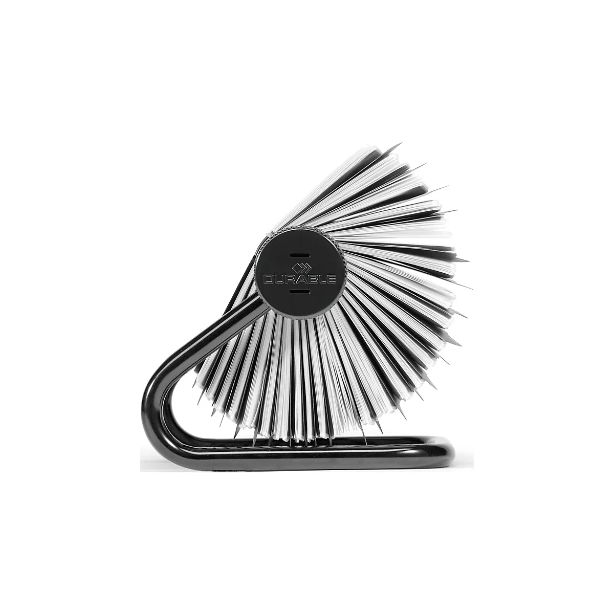 DURABLE kaartenmolen VISIFIX, voor 200 kaarten, zwart