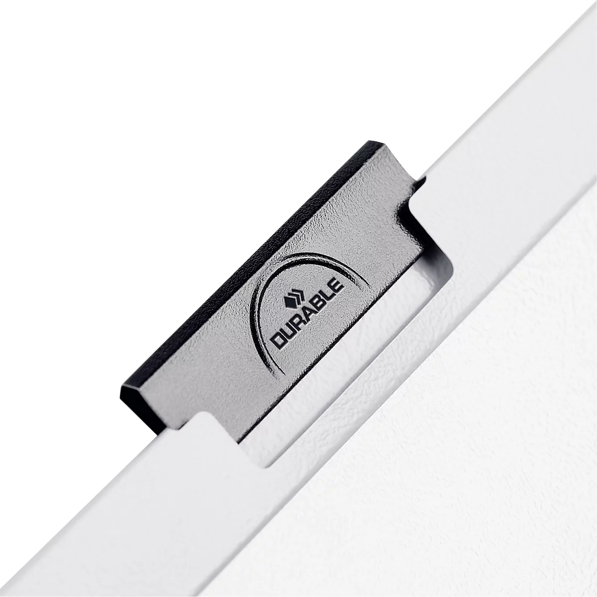 DURABLE klemmap DURACLIP, A4, kunststof, met clip, rood