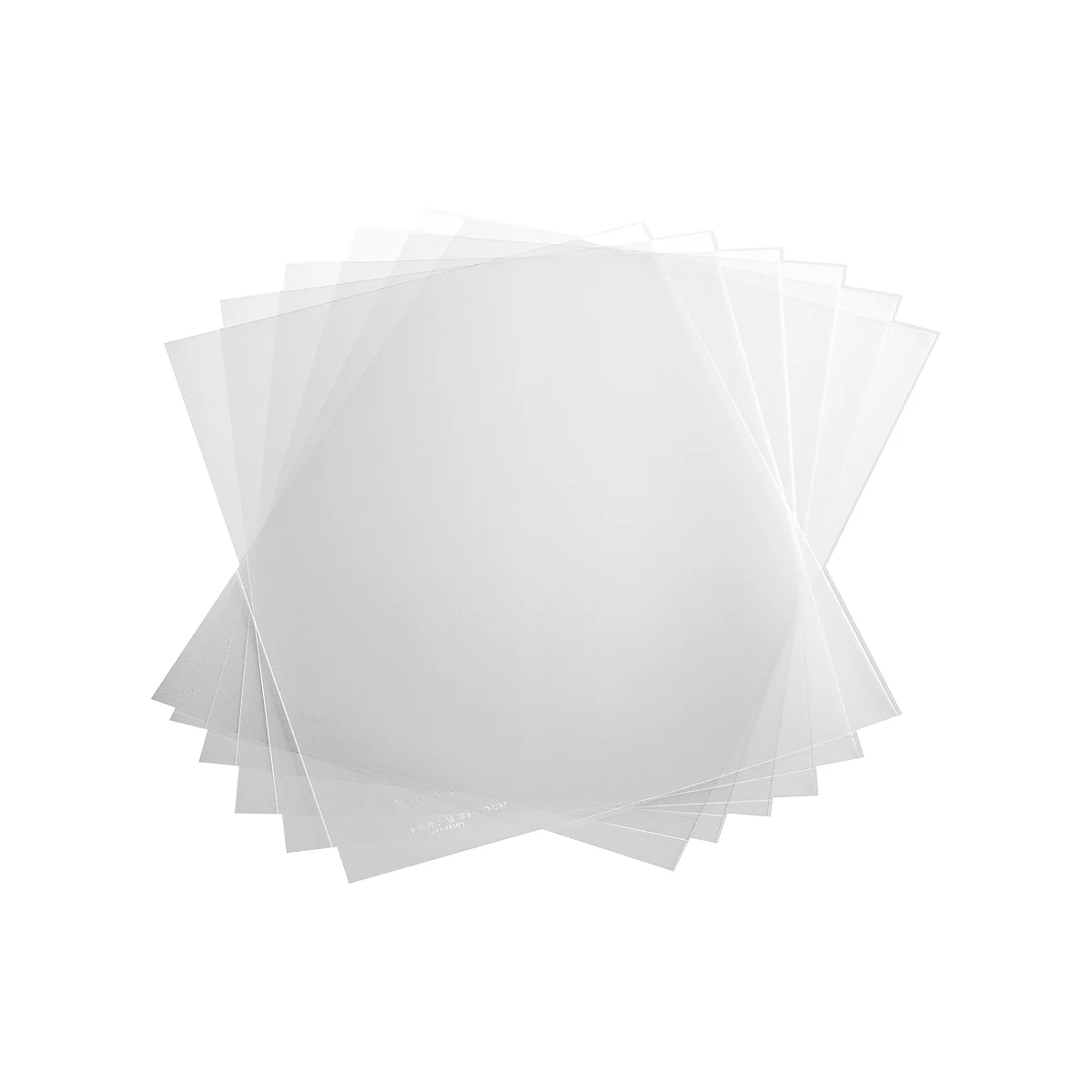 Durable Klemmschienenhülle, Polypropylen, 120 my, 50 Stück, transparent