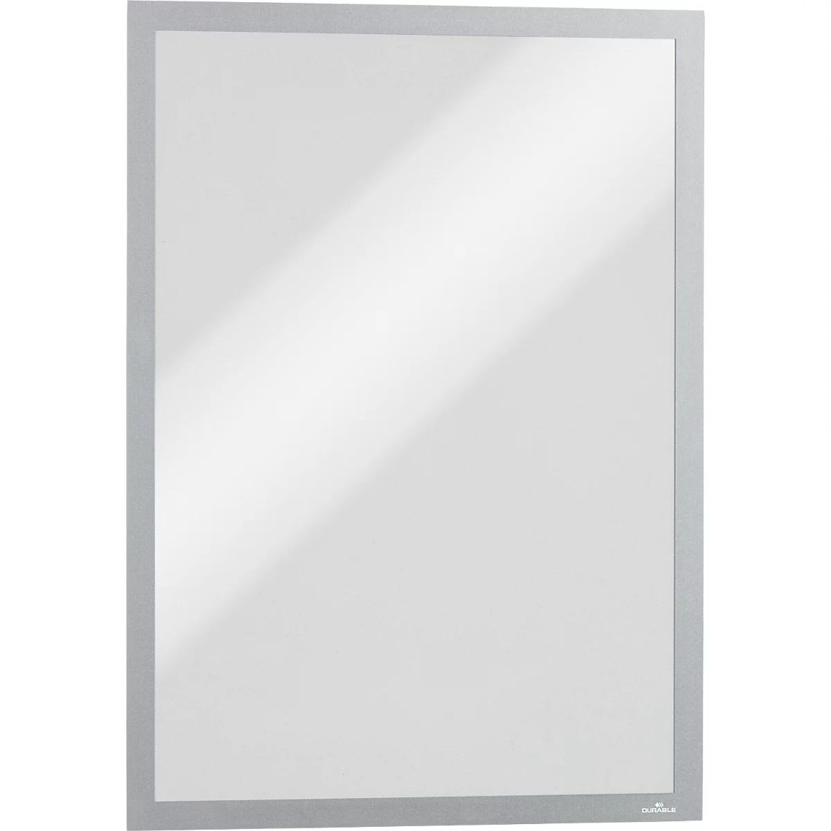 DURABLE magneetlijst DURAFRAME MAGNETIC, A3, zilver-metallic, 5 stuks