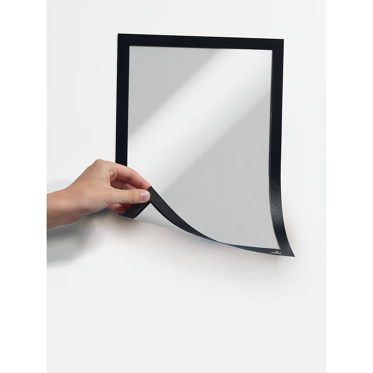 DURABLE magneetlijst DURAFRAME MAGNETIC, A4, zwart, 5 stuks