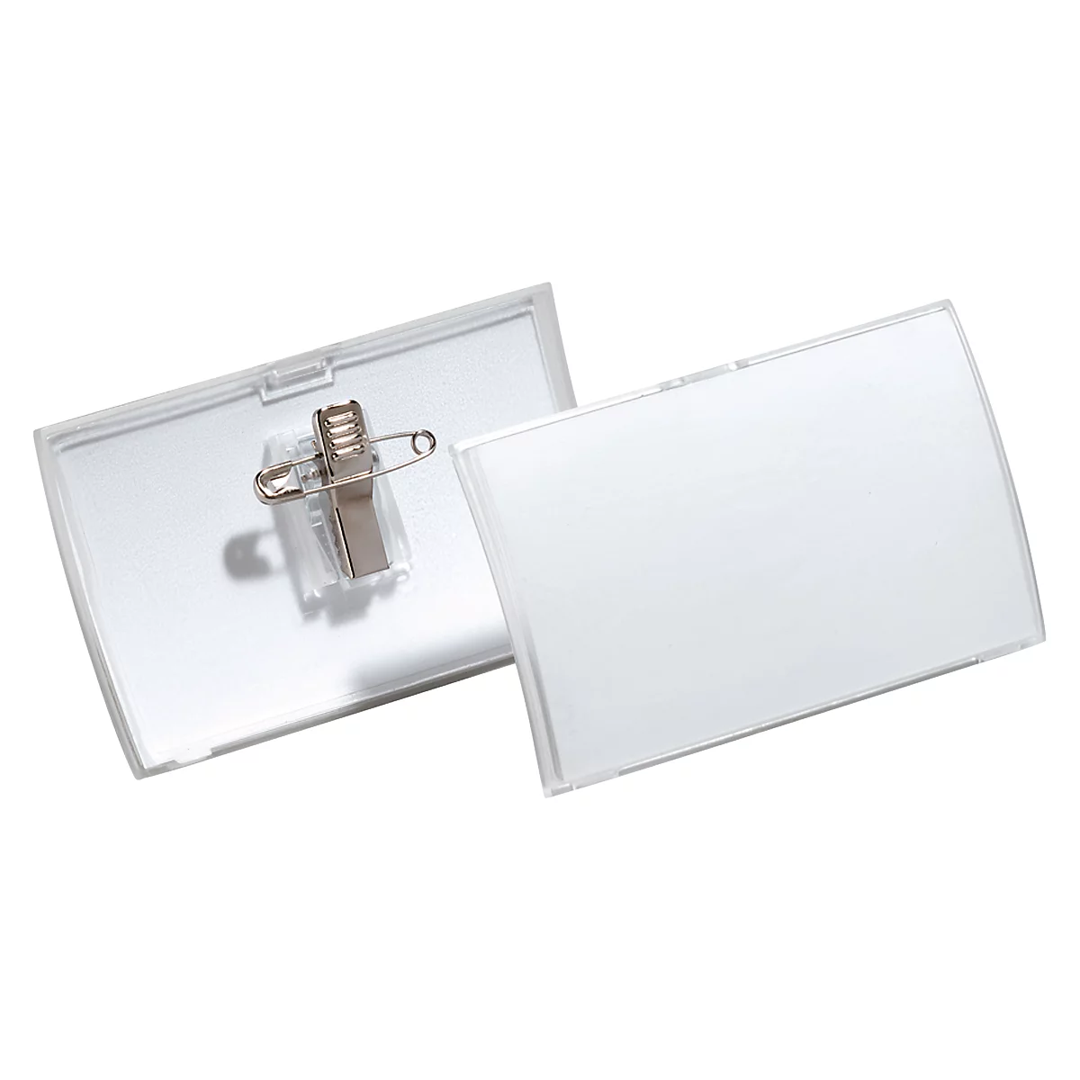 DURABLE naambadges met combiklem CLICK FOLD - 54 x 90 mm - pak van 25 stuks