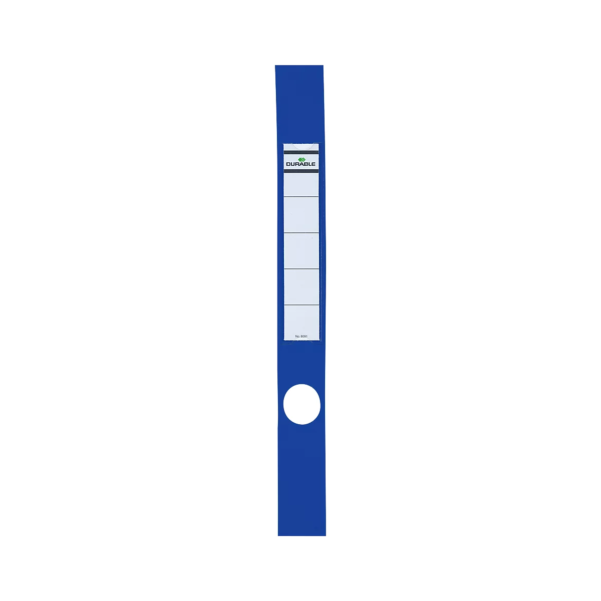 Durable Ordnerrückenschilder Ordofix, Rückenbreite 40 mm, selbstklebend, 10 Stück, blau