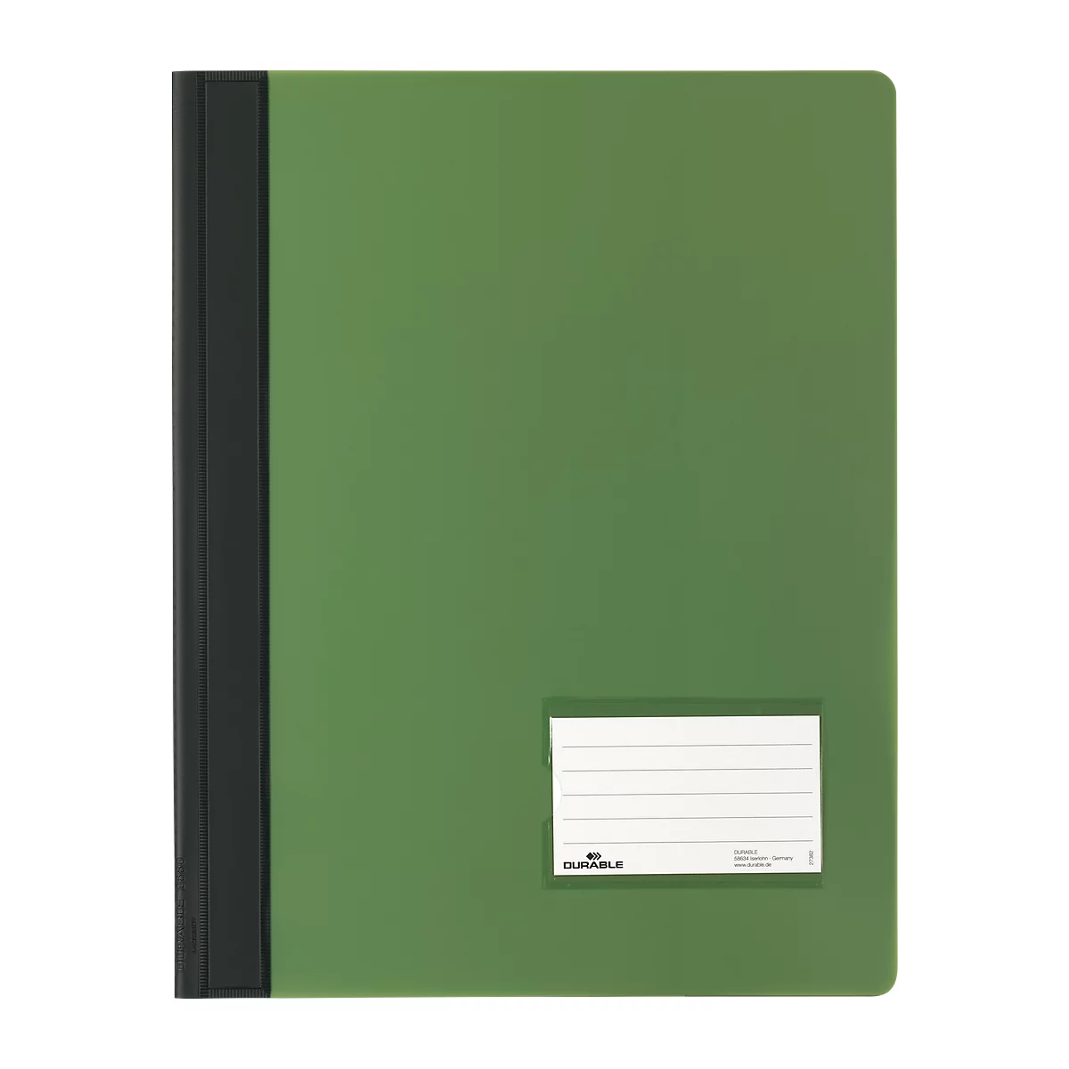 DURABLE Premium presentatiemap, voor A4, hard pvc, 25 stuks, groen