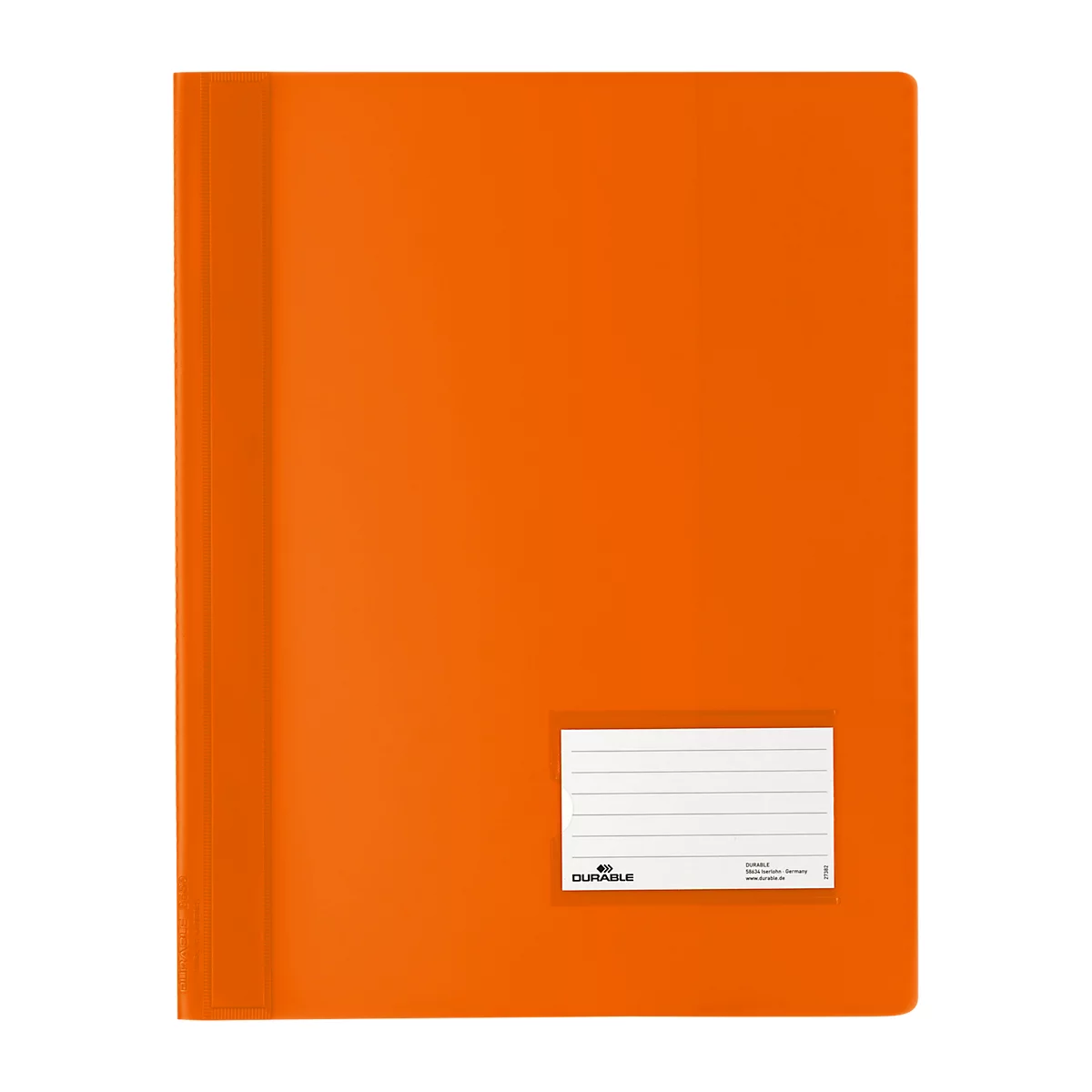 Durable Premium-Sichthefter, für DIN A4, Hart-PVC, 25 Stück, orange