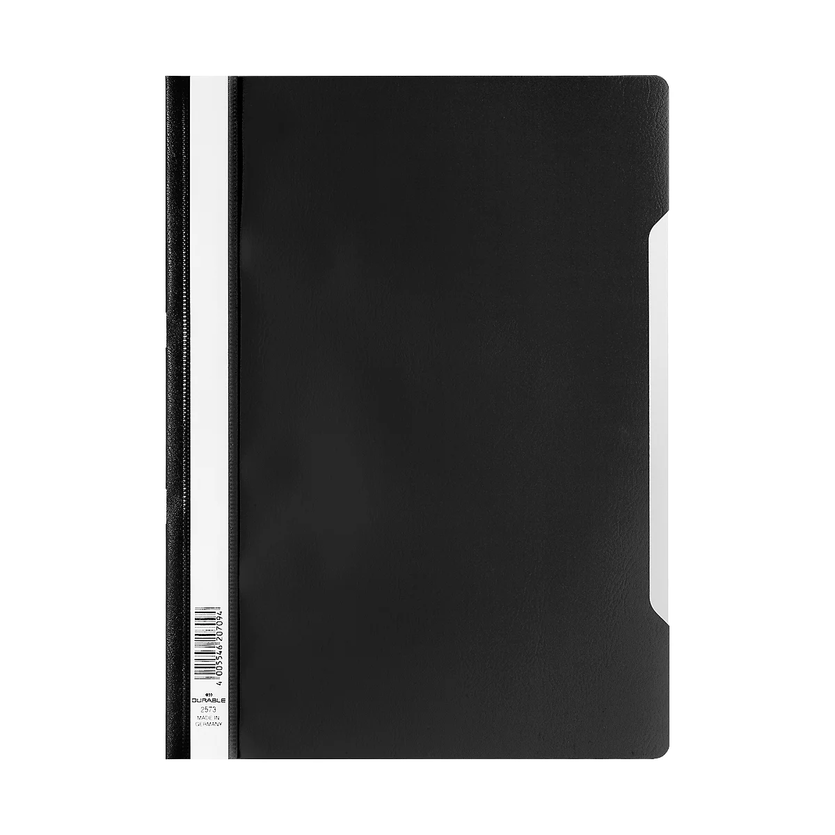 DURABLE snelhechtmap met snelhechter, A4, polypropeen, 50 st., zwart