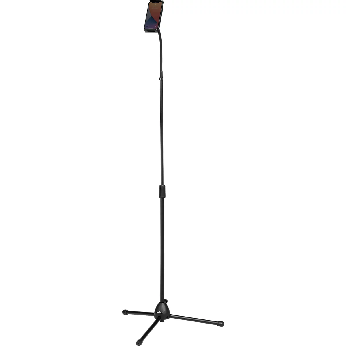 DURABLE Twist Floor Tablet-Bodenständer, bis 13 Zoll, Kabeldurchführung, ausfahrbar, 700 - 1690 mm, schwarz