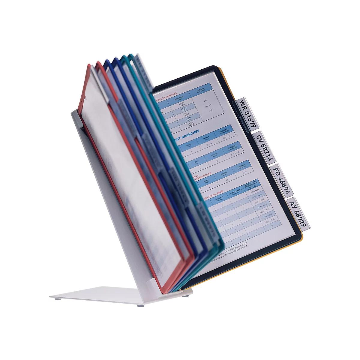DURABLE VARIO® TABLE 10 Tischständer-Set, grau