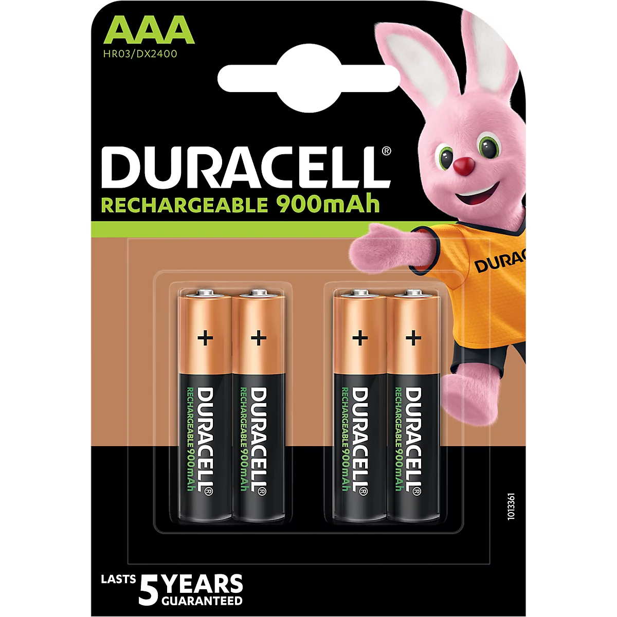 DURACELL® oplaadbare batterij Micro AAA 800mAH mAH, 4 stuks