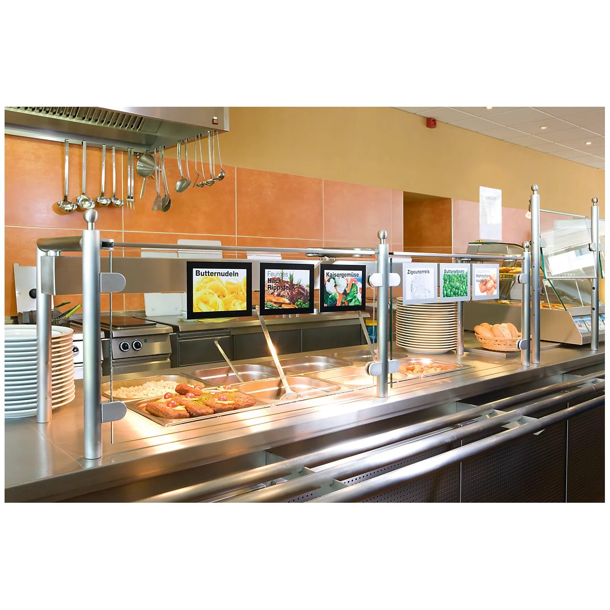Duraframe® magneetlijst A6, zelfklevend, 2 st., zwart