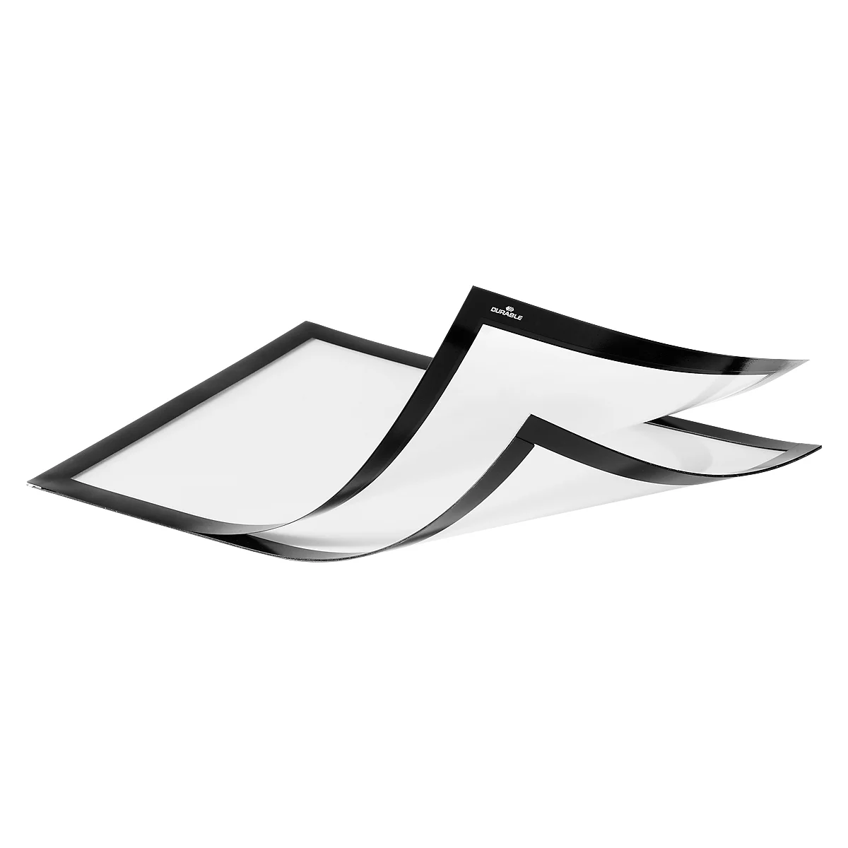 DURAFRAME® magneetlijst MAGNETIC PLUS A4, zwart, 2 stuks