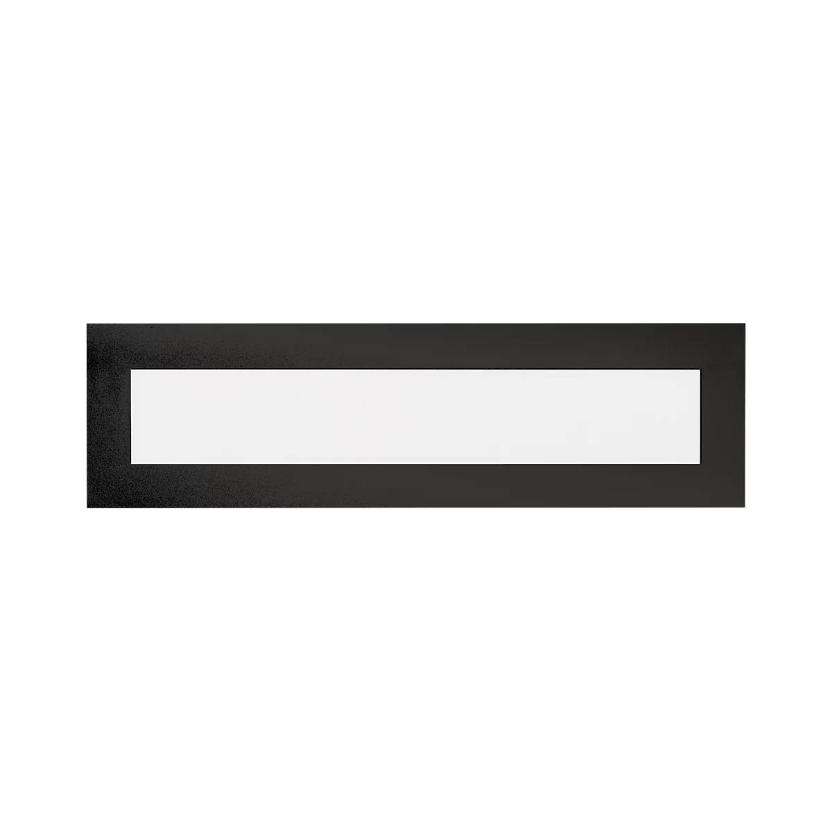 DURAFRAME® Magnetic TOP, magneetlijst voor opschriften, A4, zwart, 5 stuks