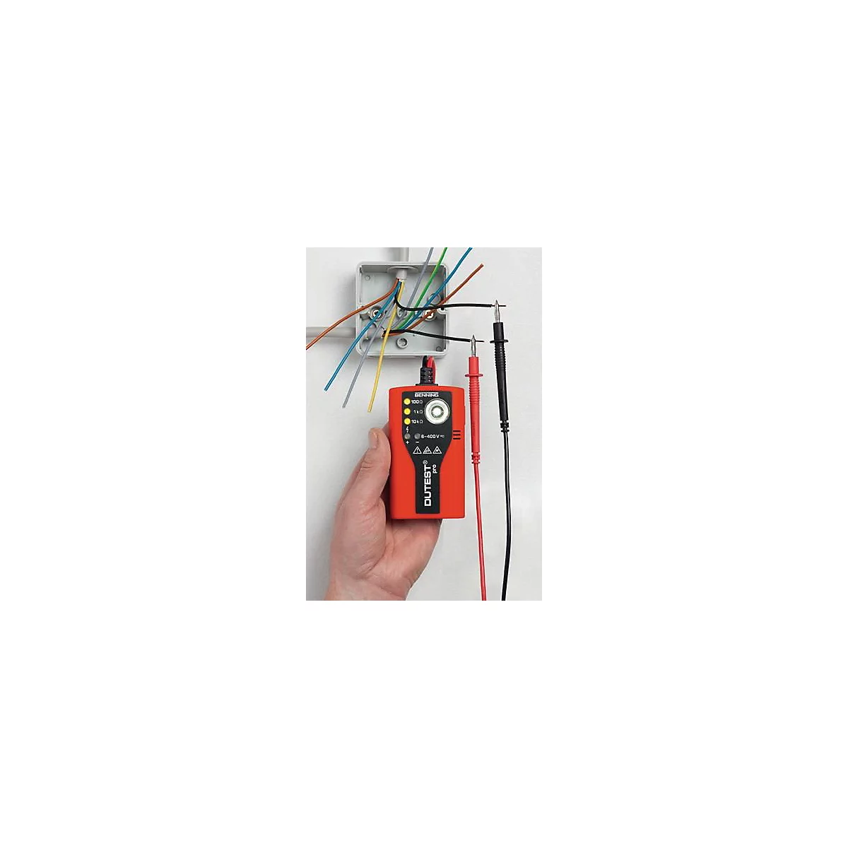 Durchgangs-/Leitungsprüfe r DUTEST® p.6-400 V AC/DC