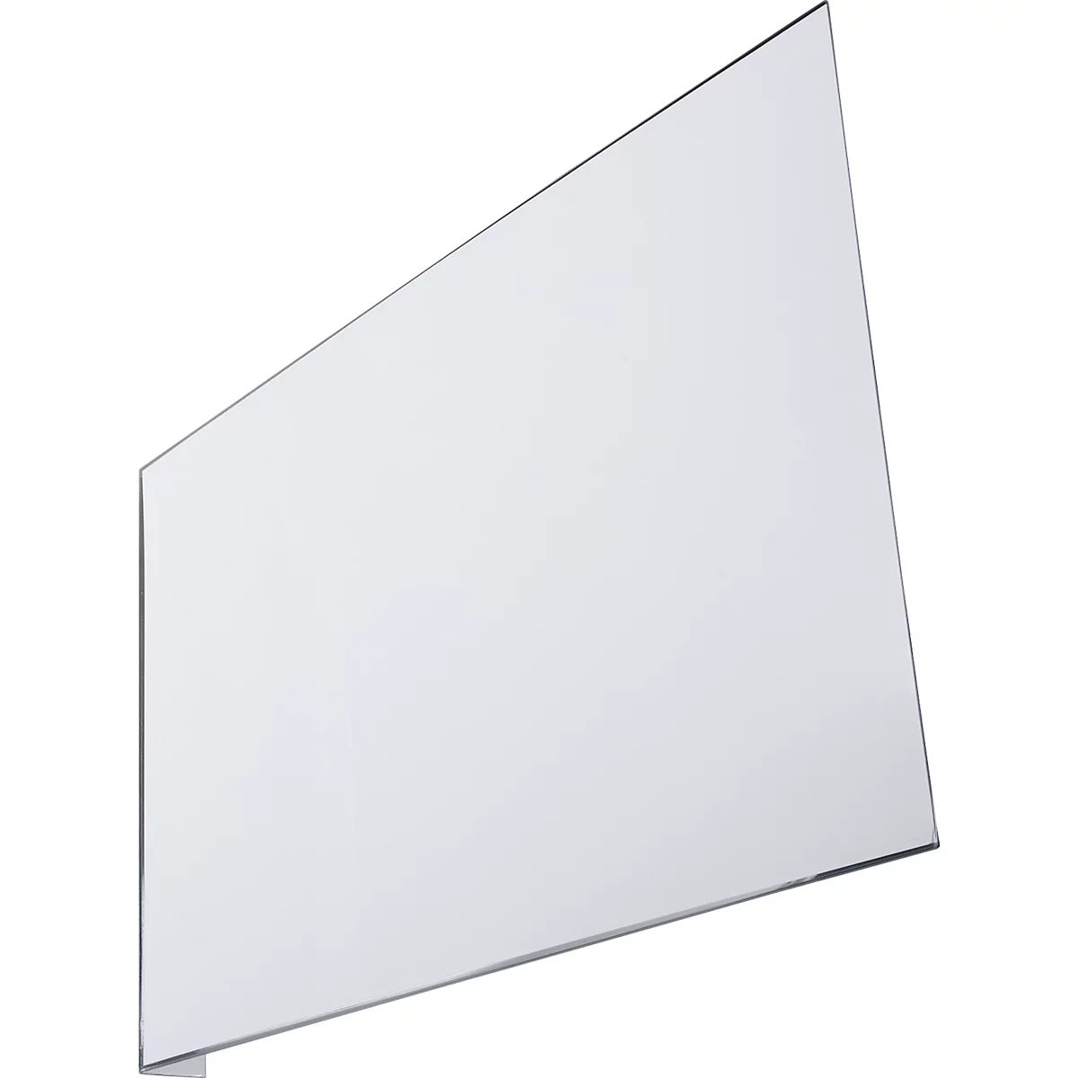 Groen kantinebord met witte tekst: Canteen/Kantine, openingstijden ma-vr 7:30-16:00 uur. Deurkozijn en kantoor op de achtergrond.