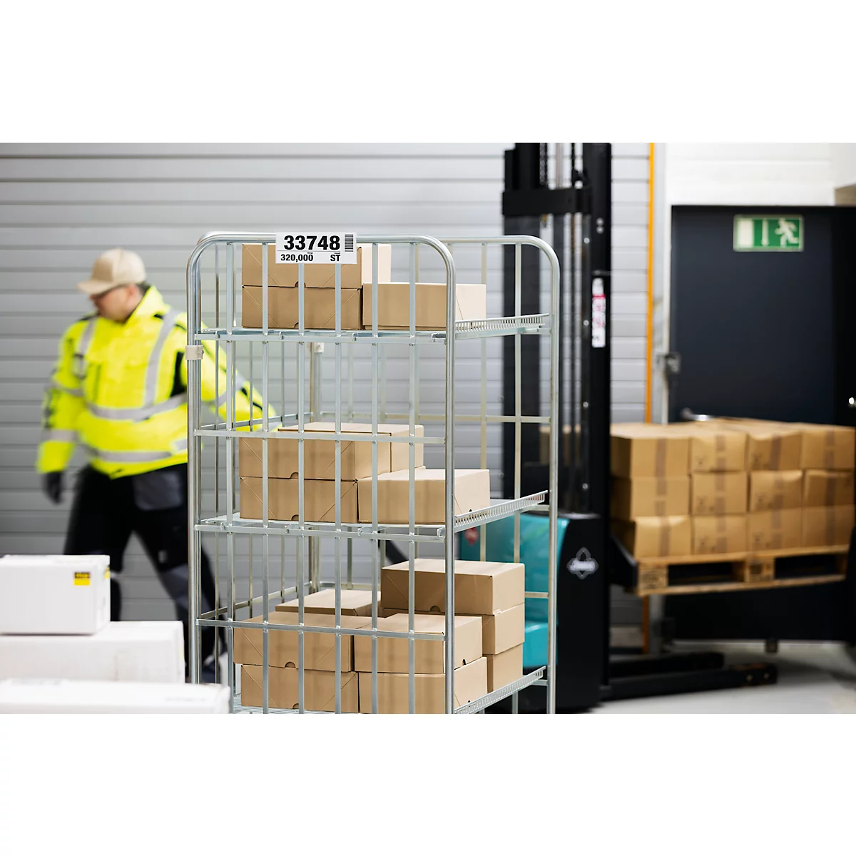 Duurzame etiketzak, harde kaft, met vouw, DIN A5 liggend, B 210 x H 74 mm, transparant