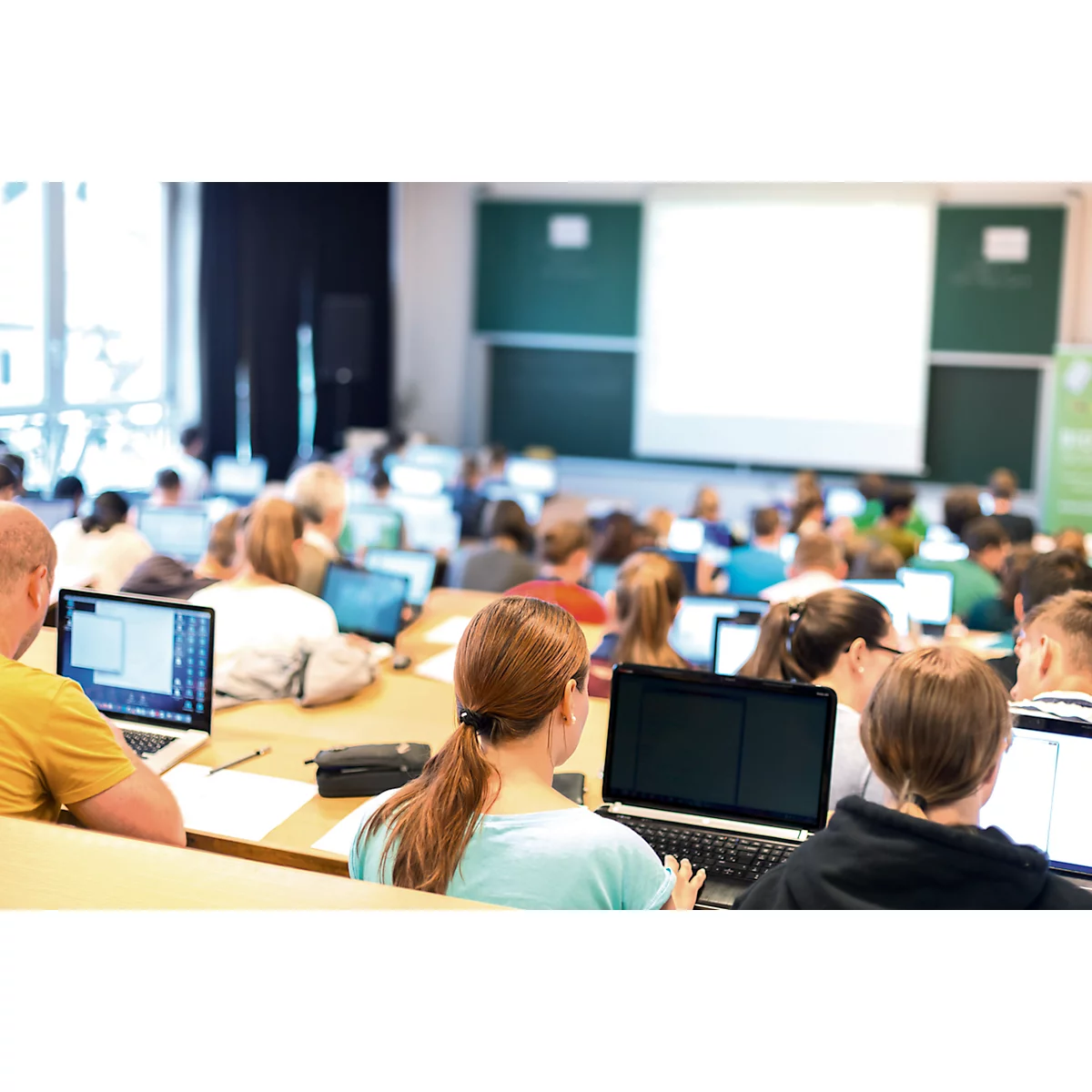 Duurzame MAGNETIC privacyfilter, voor notebooks &amp; touchscreens met 14.0'' &amp; 16:9 beeldverhouding, incl. documententasje &amp; microvezeldoekje, antraciet/grijs