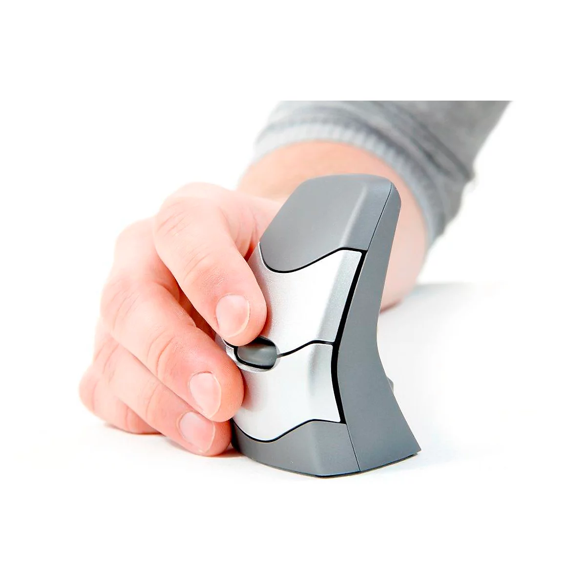 DXT Precision Mouse Wireless, draadloos, 3 knoppen, voor rechts- en linkshandigen