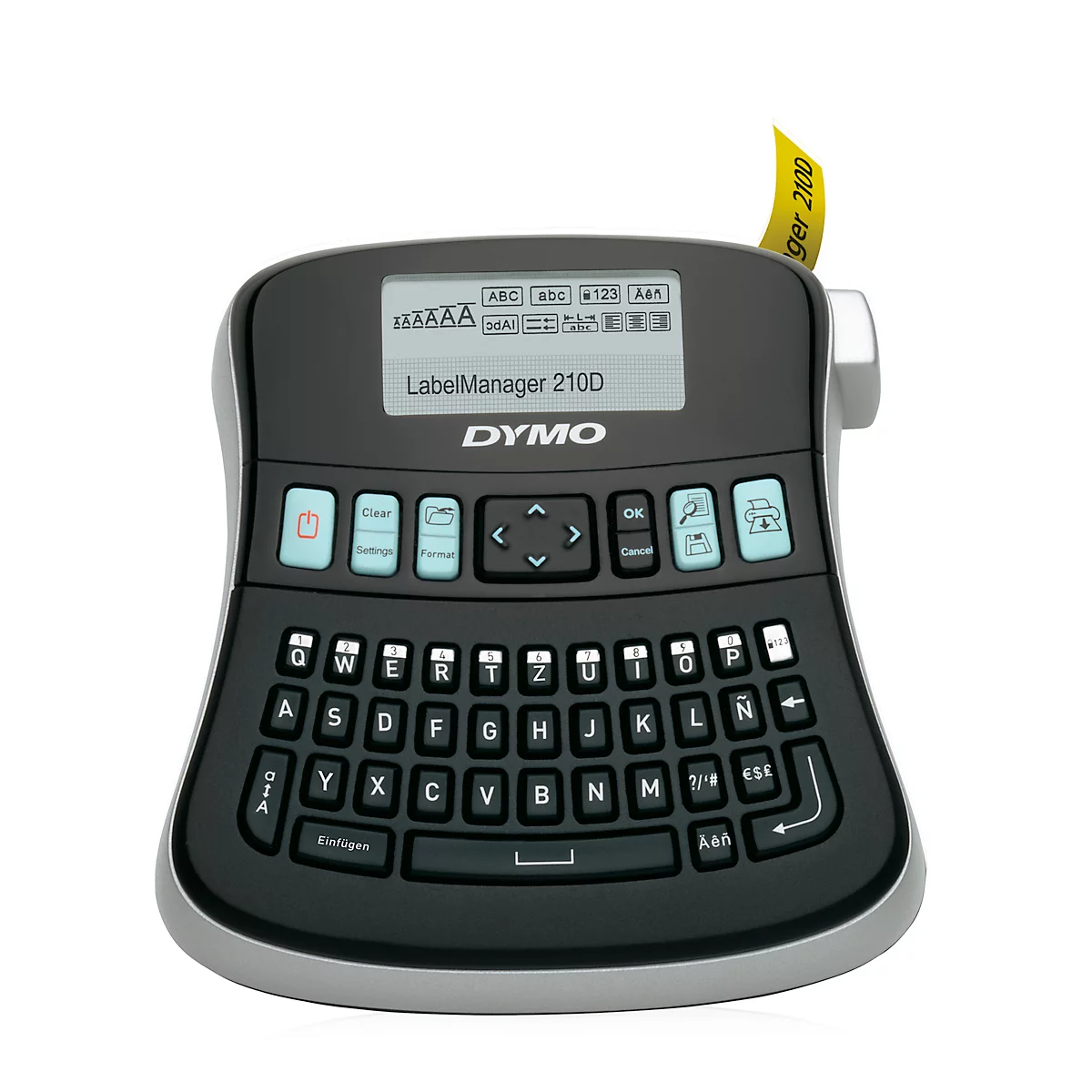 DYMO® beletteringssysteem LabelManager 210D + lint beletteringssysteem
