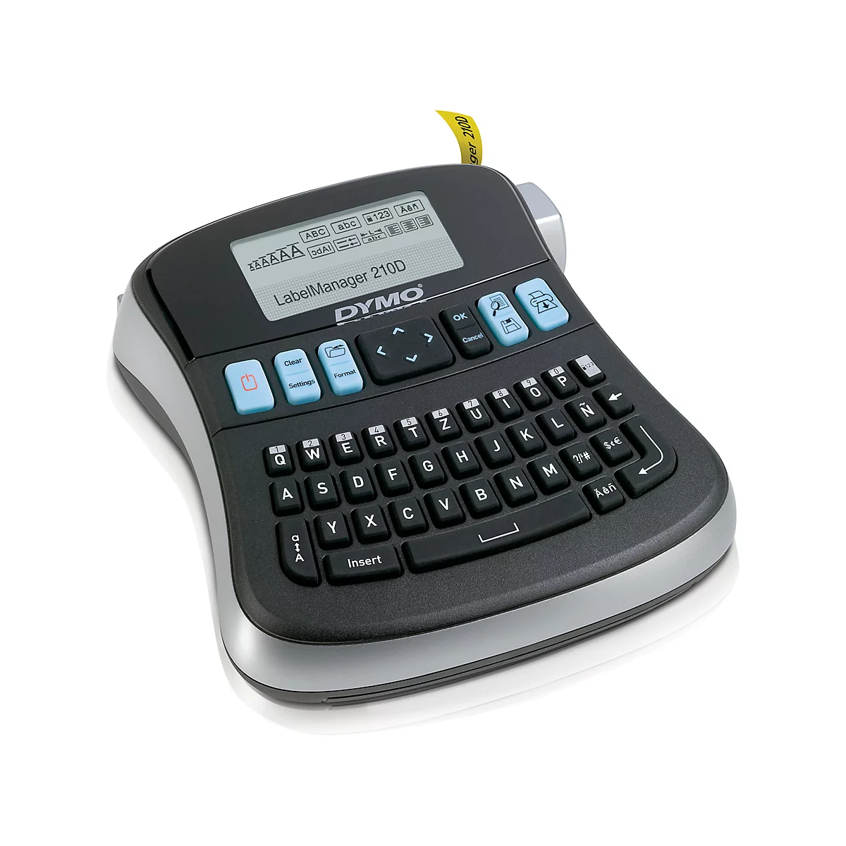 DYMO® beletteringssysteem LabelManager 210D + lint beletteringssysteem