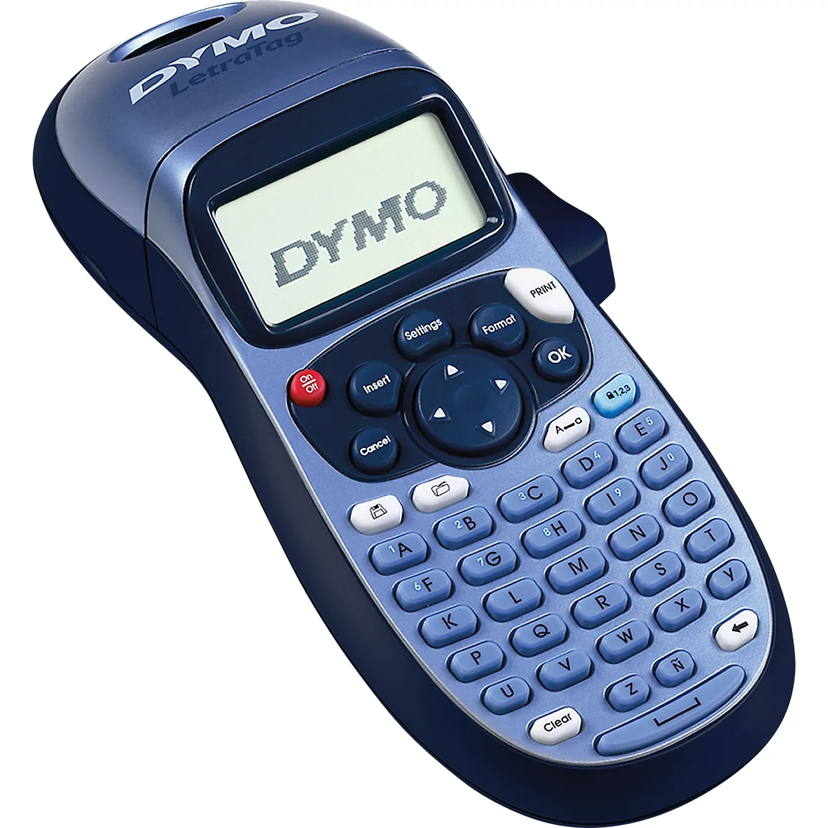 DYMO® Etiketteringsapparaat LetraTag LT-100H, ABC-toetsenbord met speciale tekens, groot scherm