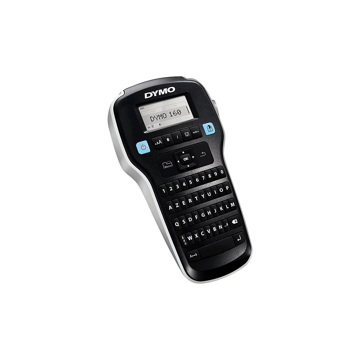 DYMO LabelMANAGER 160 - Beschriftungsgerät - s/w - Thermotransfer - Rolle (1,2 cm) - 180 dpi