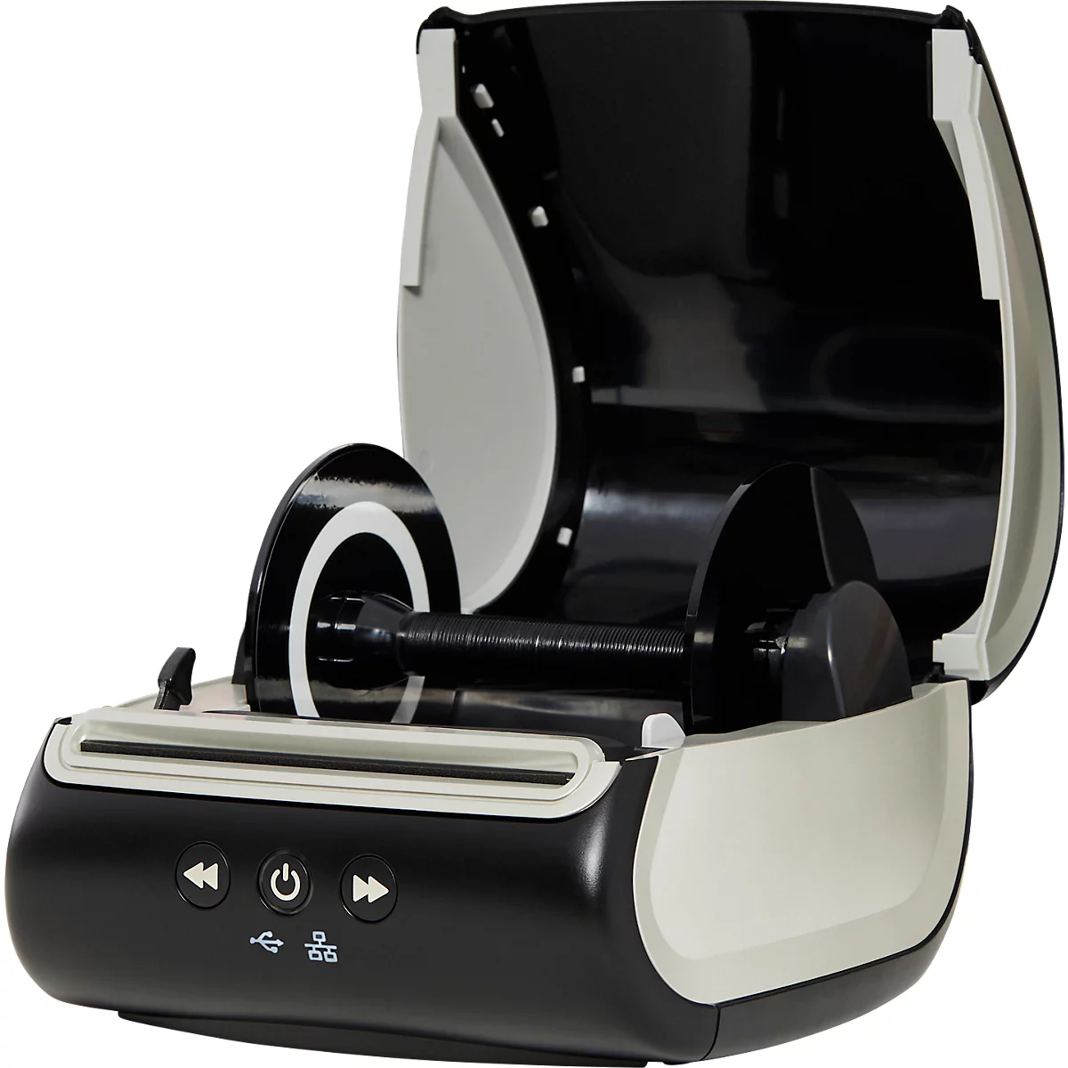 DYMO® LabelWriter™ 5XL etikettenprinter, direct thermisch, 300 x 300 dpi, 53 etiketten/min, auto-detect, ideaal voor e-commerce, USB/LAN, etiketten.