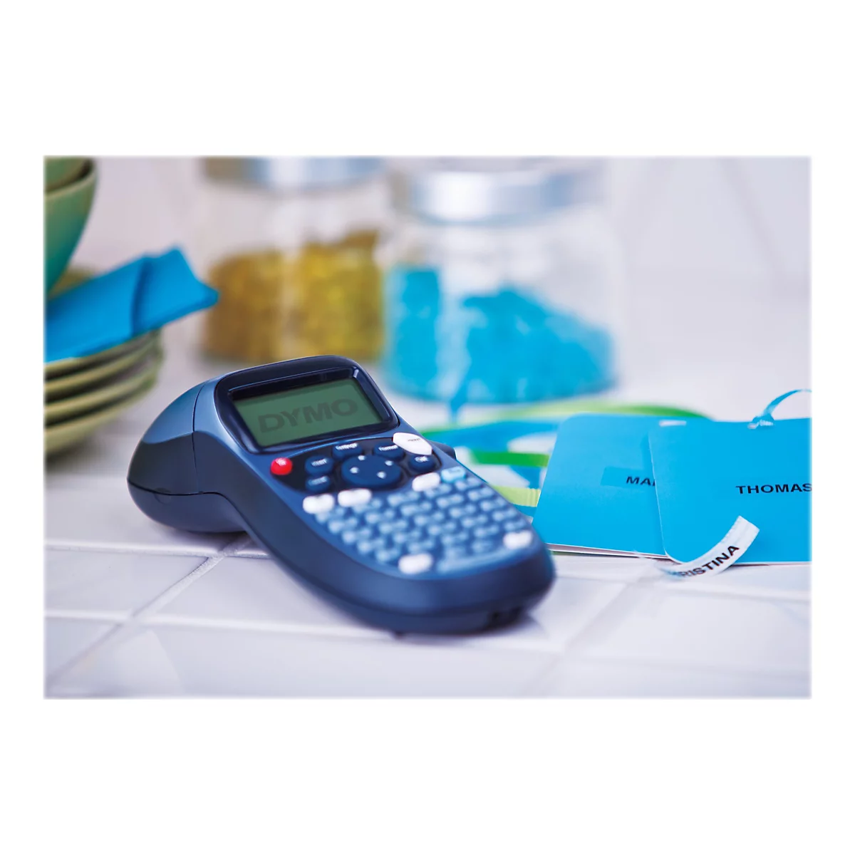 DYMO LetraTag LT-100H - Beschriftungsgerät - s/w - Thermodirekt - Rolle (1,2 cm) - 160 dpi