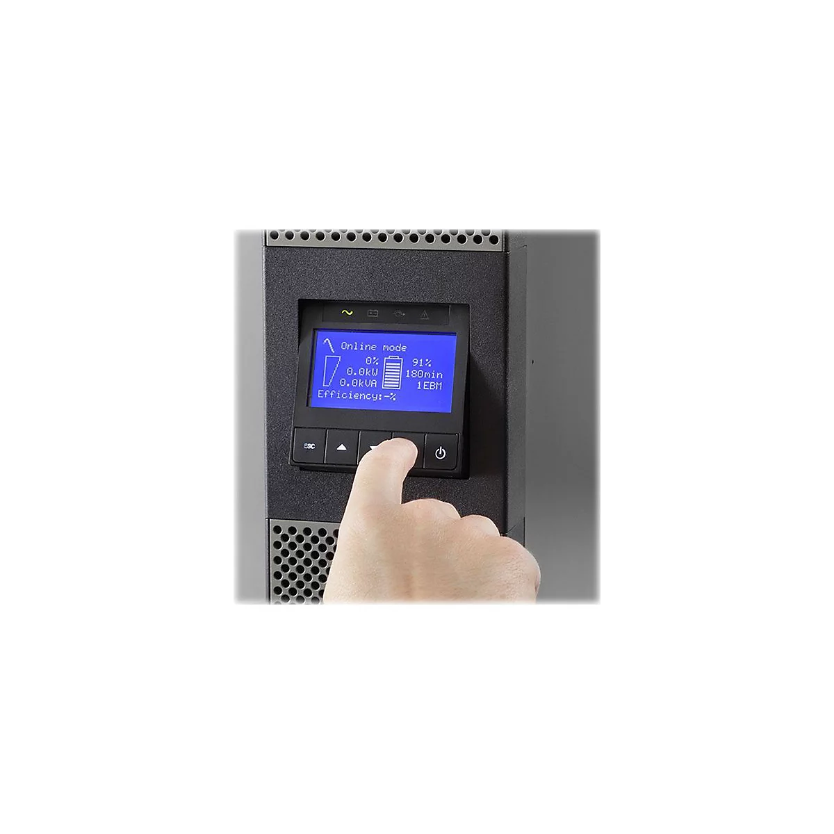 Eaton 9PX 9PX5KIRTN - USV (in Rack montierbar/extern) - Wechselstrom 200/208/220/230/240 V - 4500 Watt - 5000 VA - Ethernet 10/100/1000, RS-232, USB