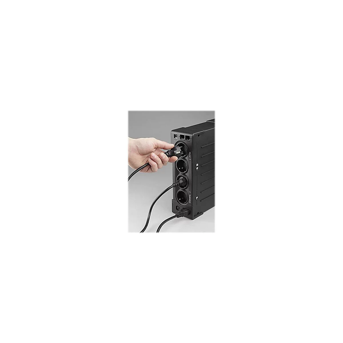 Eaton Ellipse ECO 500 IEC - USV (in Rack montierbar/extern) - Wechselstrom 230 V - 300 Watt - 500 VA - Ausgangsanschlüsse: 4