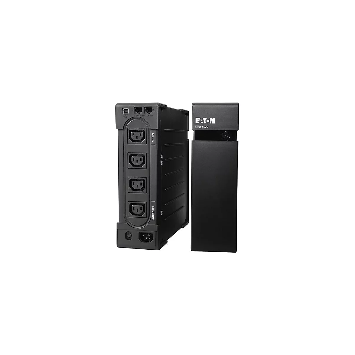Eaton Ellipse ECO 500 IEC - USV (in Rack montierbar/extern) - Wechselstrom 230 V - 300 Watt - 500 VA - Ausgangsanschlüsse: 4