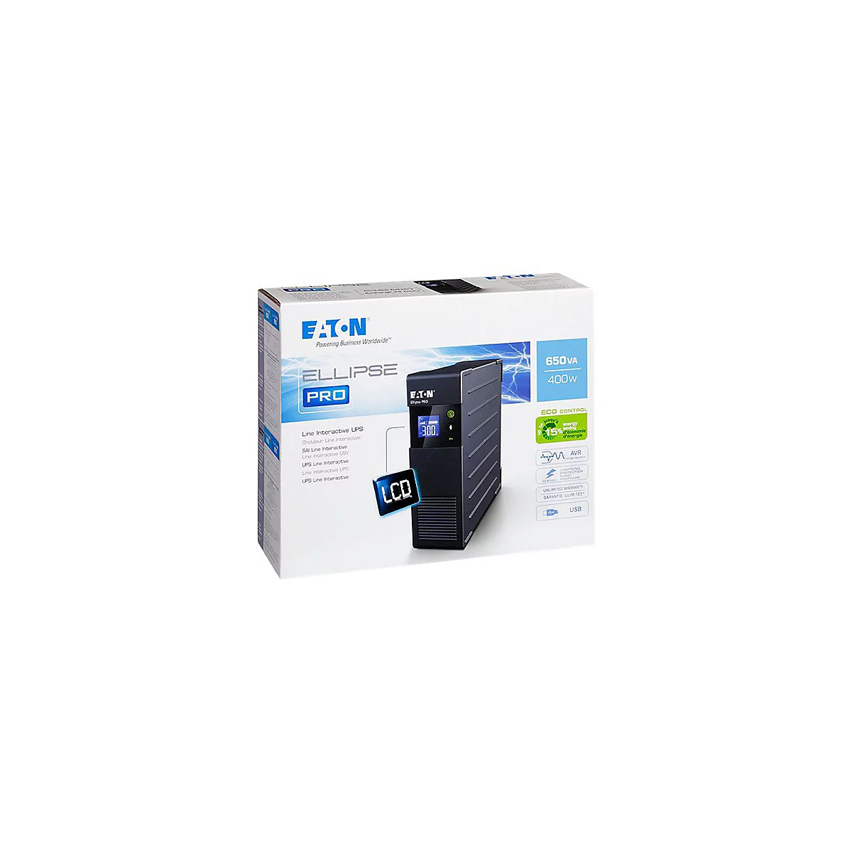 Eaton Ellipse PRO 1600 - USV - 1000 Watt - 1600 VA