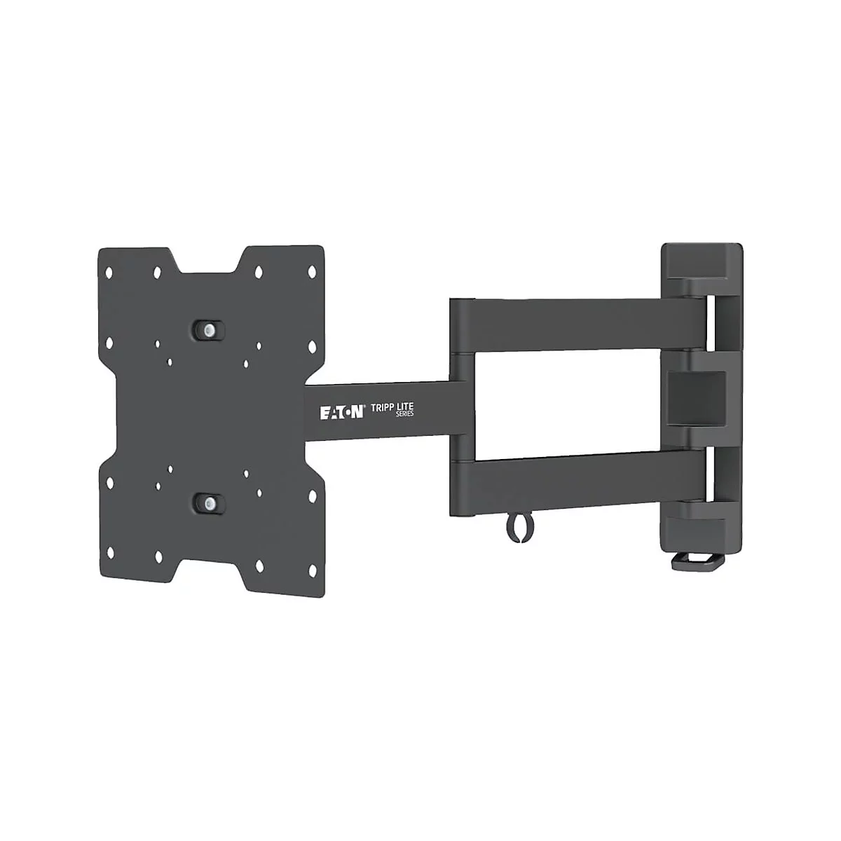Eaton Tripp Lite Series Display TV Wall Monitor Mount Arm Swivel/Tilt 14' to 42' TVs / EA / Flat-Screens - Klammer - für Flachbildschirm - Stahl - Schwarz - Bildschirmgröße: 43.18-106.68 cm (17'-42')