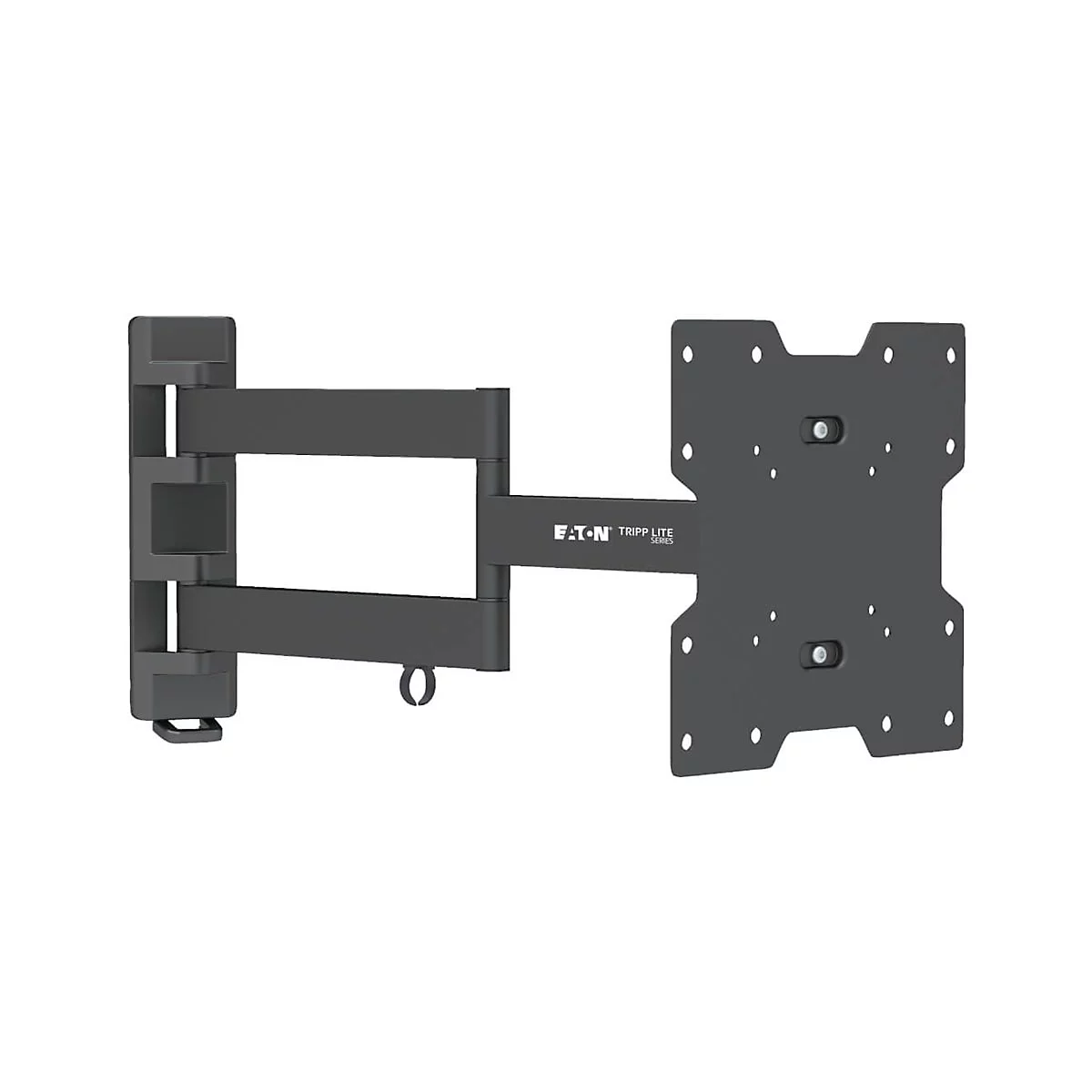 Eaton Tripp Lite Series Display TV Wall Monitor Mount Arm Swivel/Tilt 14' to 42' TVs / EA / Flat-Screens - Klammer - für Flachbildschirm - Stahl - Schwarz - Bildschirmgröße: 43.18-106.68 cm (17'-42')