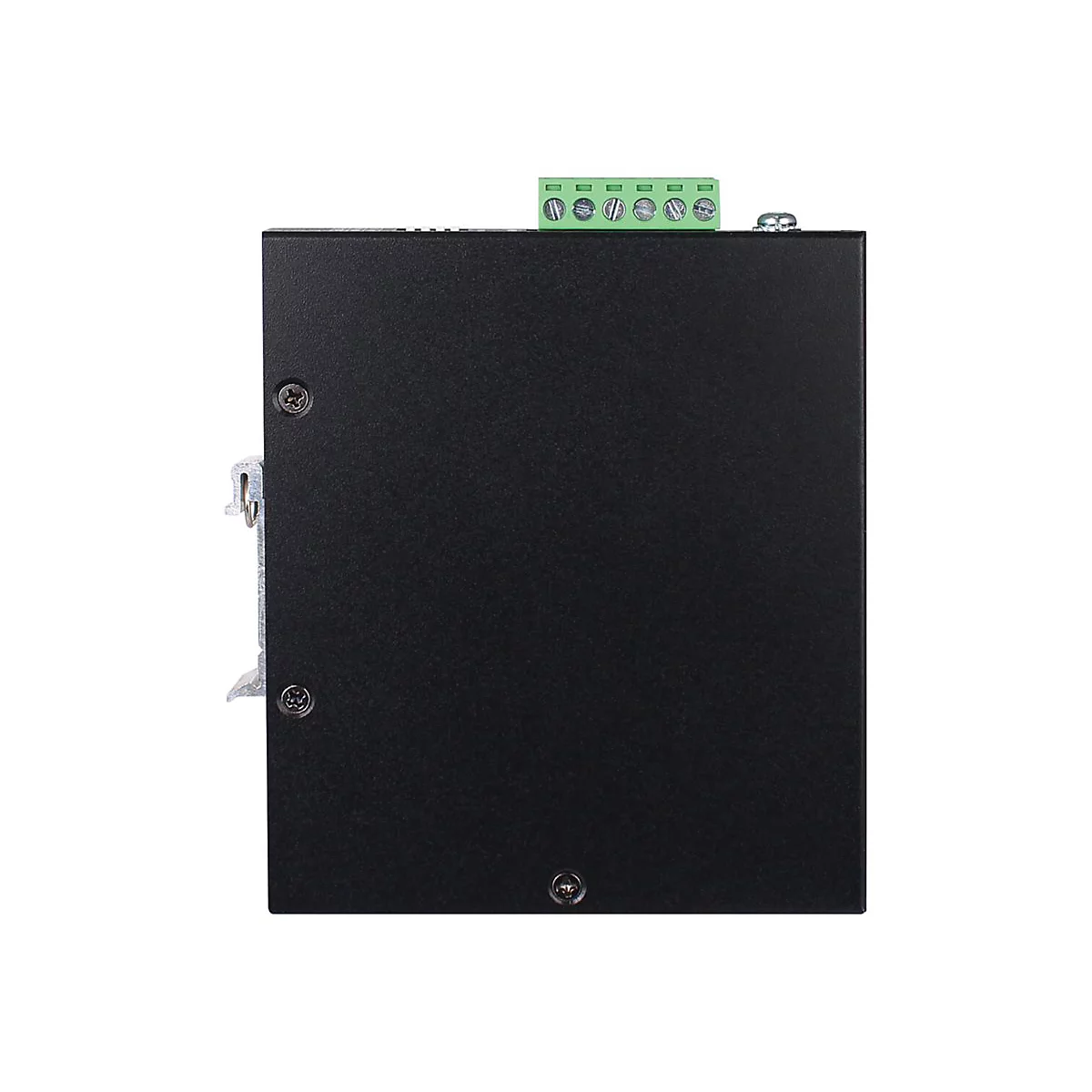 Eaton Tripp Lite Series Industrial Gigabit Ethernet PoE injector, 60W PoE++, 802.3bt, Midspan, -40C to +75C, IP30 housing, Dual 24~57VDC , DIN rail, 1 Port - Power Injector (DIN-Schienenmontage möglich) - Wechselstrom 100-240 V - 60 Watt - Schwarz