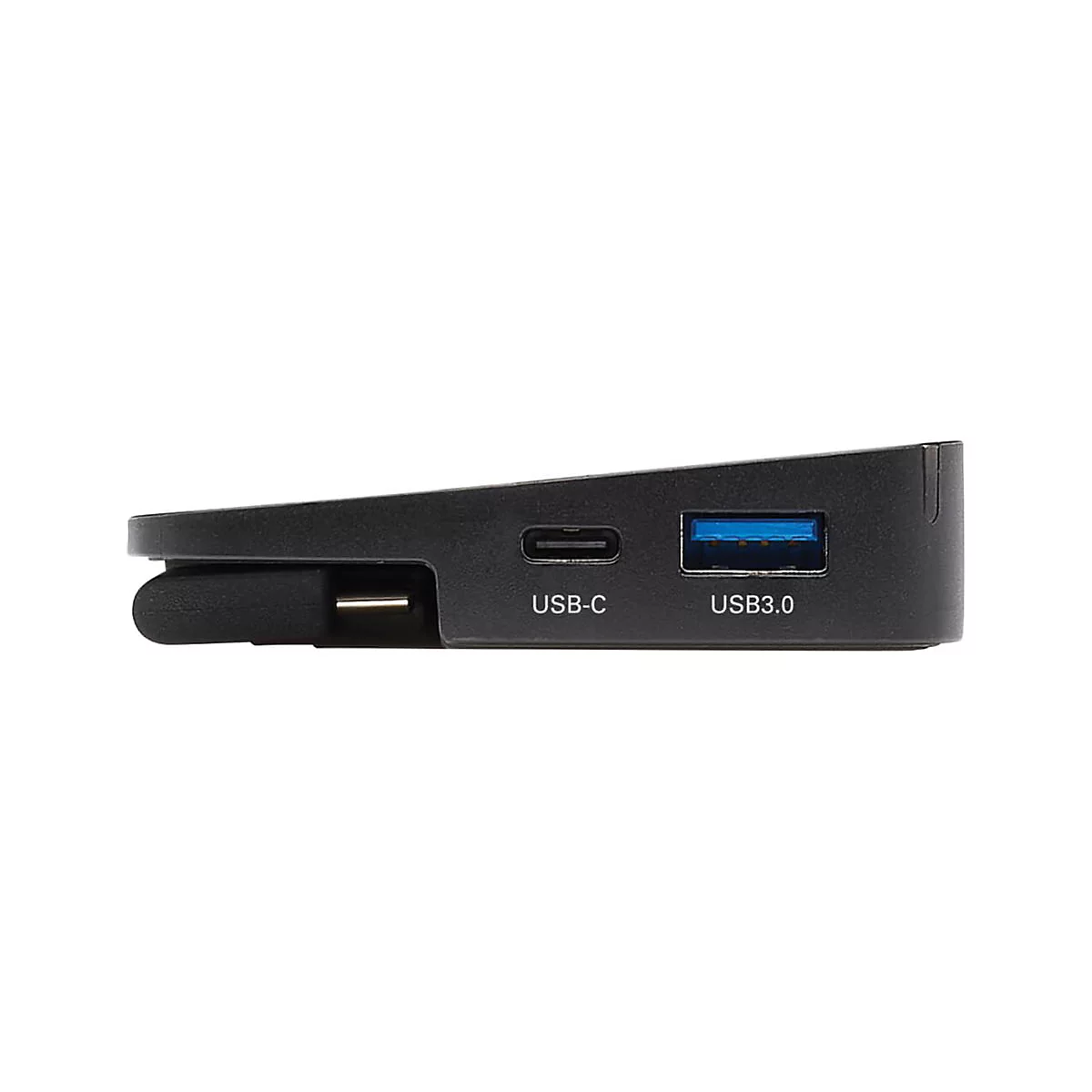 Eaton Tripp Lite Series Triple-Monitor USB C Dock USB C Docking Station with 4K HDMI & DisplayPort, VGA - USB-A/C, GbE, 100W PD, Black - Dockingstation - USB-C 3.1 / Thunderbolt 3 - VGA, HDMI, DP - 1GbE