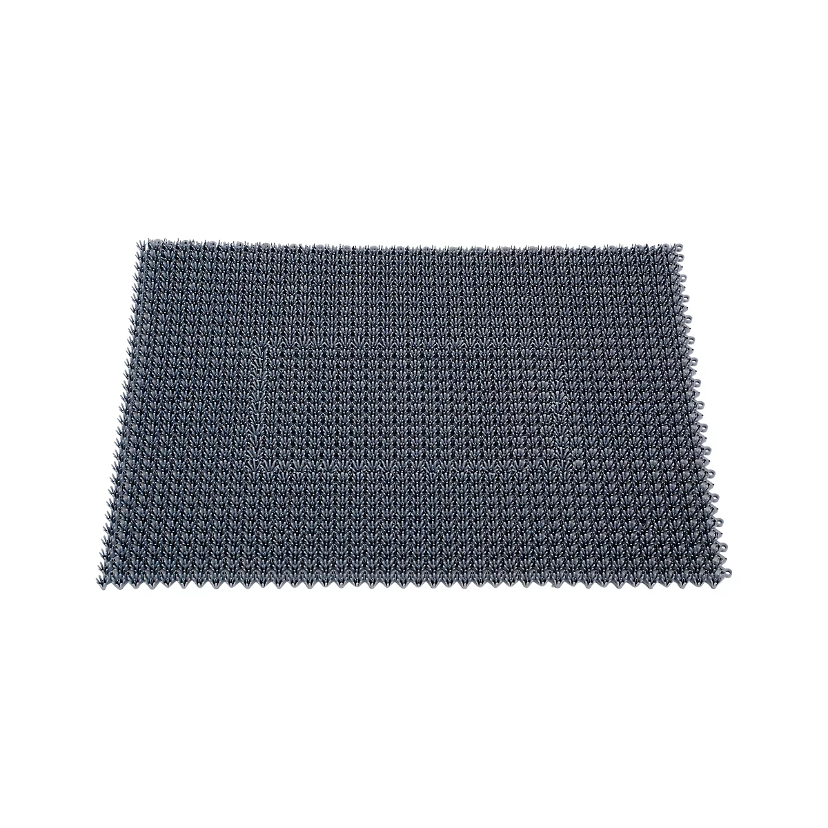 EAZYCARE TURF alfombra atrapa suciedad, de polietileno, para uso interior y exterior, 570 x 860 mm, gris oscuro