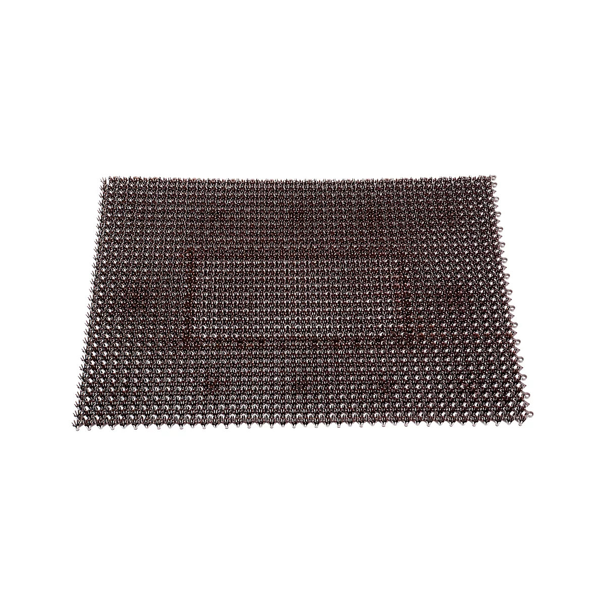 EAZYCARE TURF vuilvangmat van polyetheen, voor binnen en buiten, 570 x 860 mm, bruin