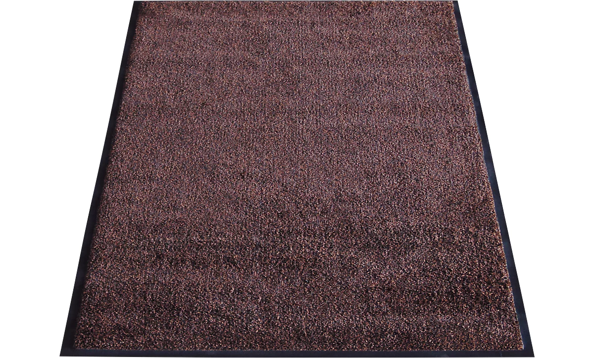 Eazycare Wash estera atrapa suciedad, nylon de alta torsión, 850 x 1500 mm, marrón