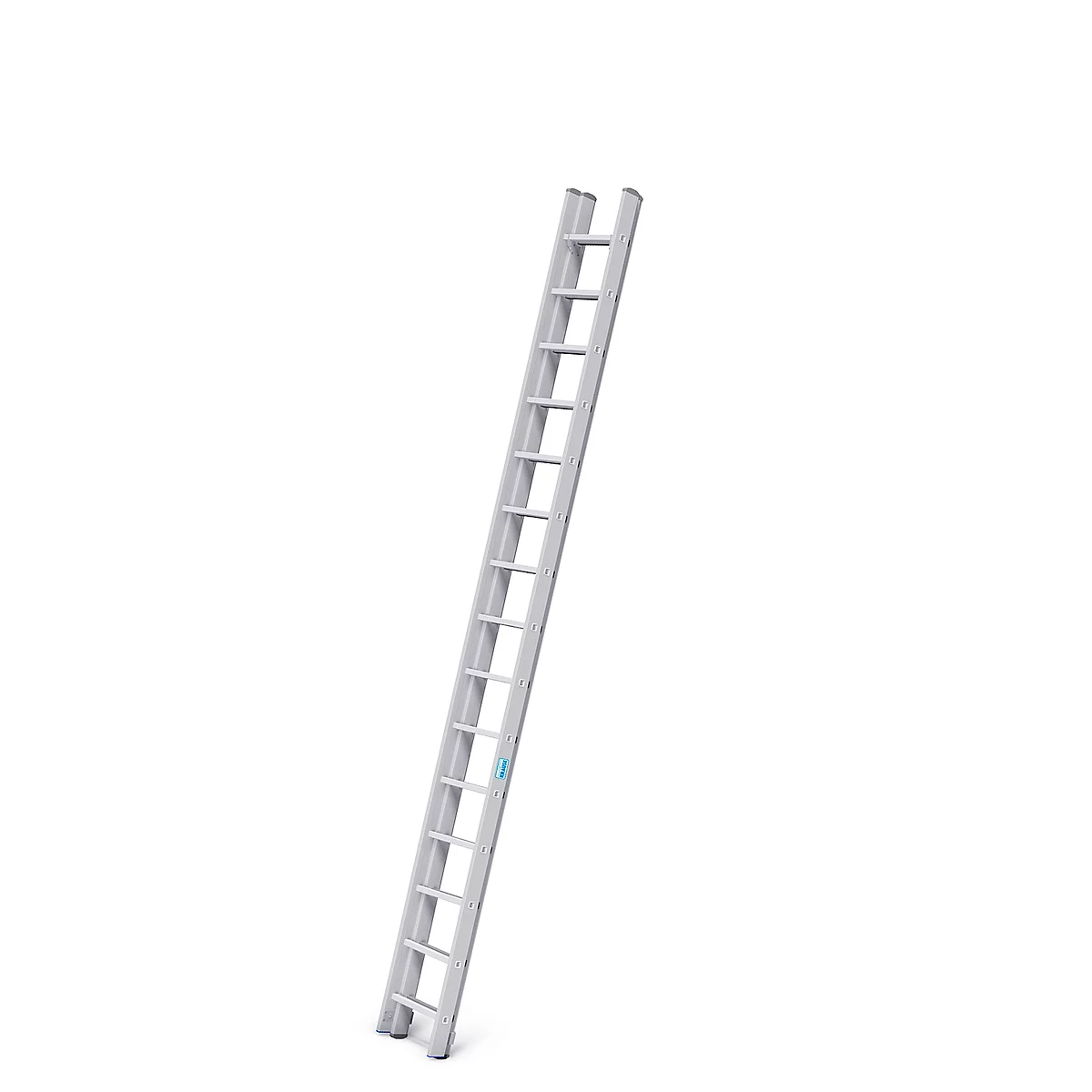 Échelle coulissante en alu Stabilo, 2 p., 2 x 15 barreaux, avec traverse et traverse Trigon