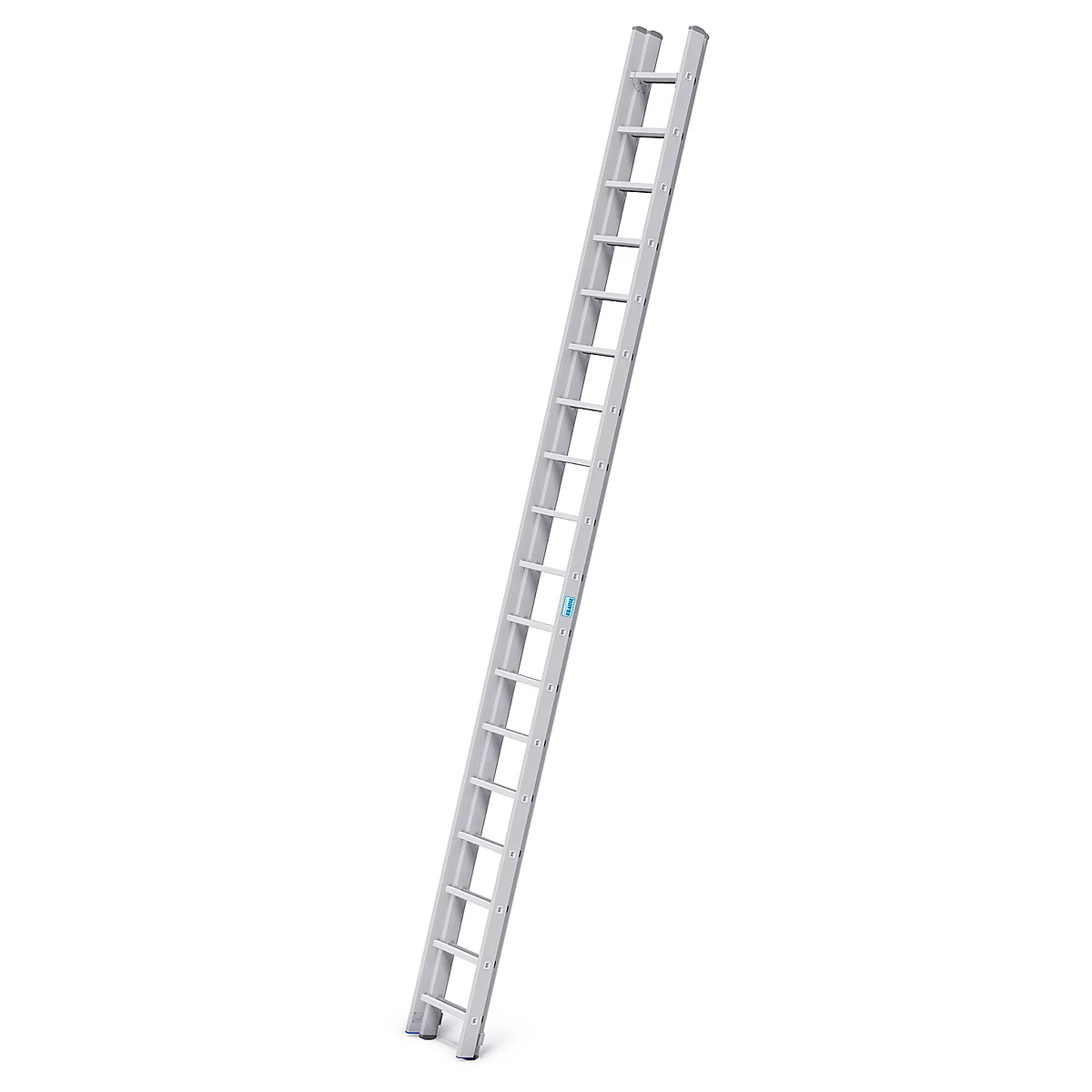Échelle coulissante en alu Stabilo, 2 p., 2 x 18 barreaux, avec traverse et traverse Trigon
